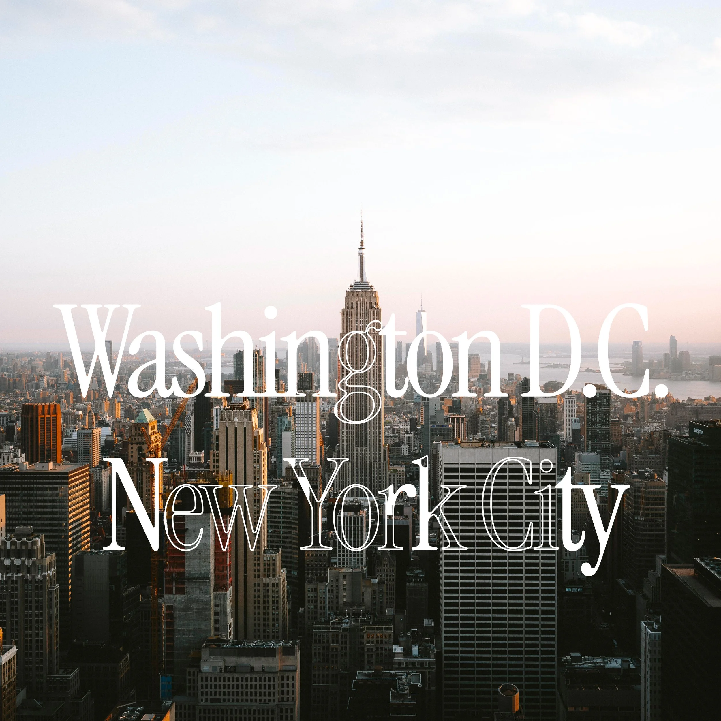 Washington D.C und New York City