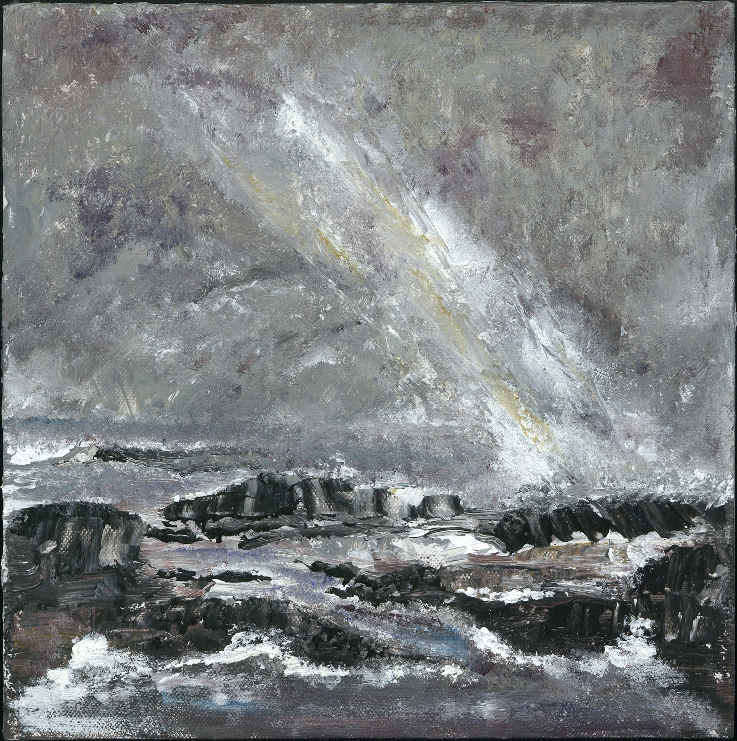 Moody sea