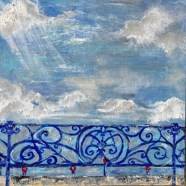 Blue Railings