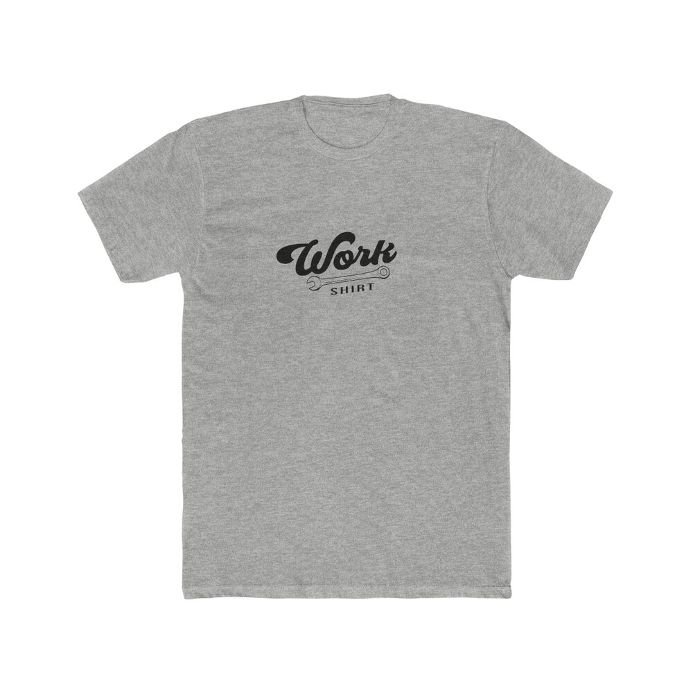 Work shirt Men's Cotton Crew Tee — E-C-Tee LLC apparel company