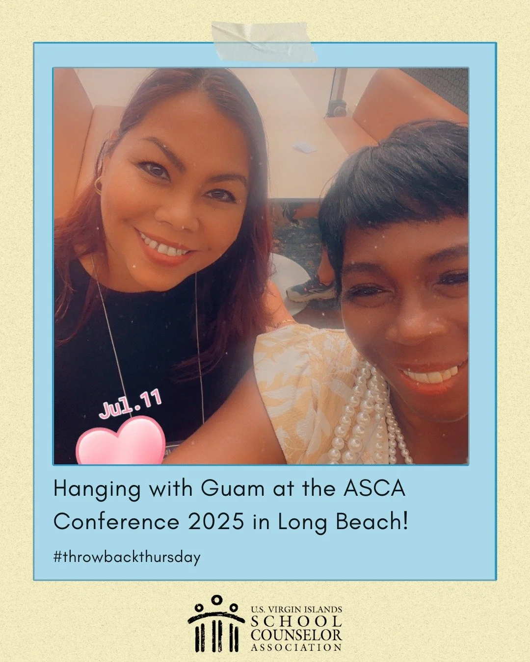 We're missing our Guam friends and the ASCA conference already!