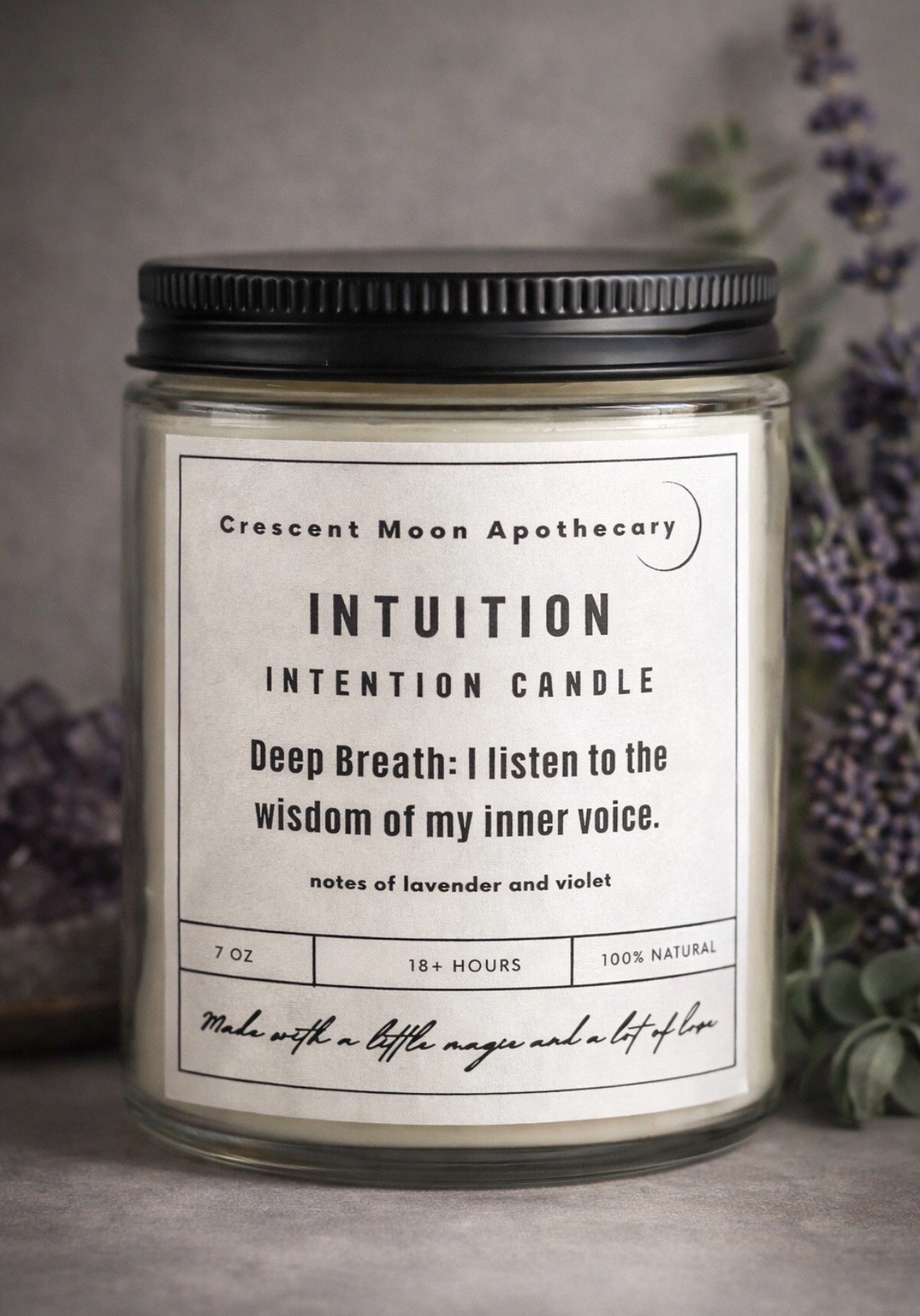 Intuition Intention Candle