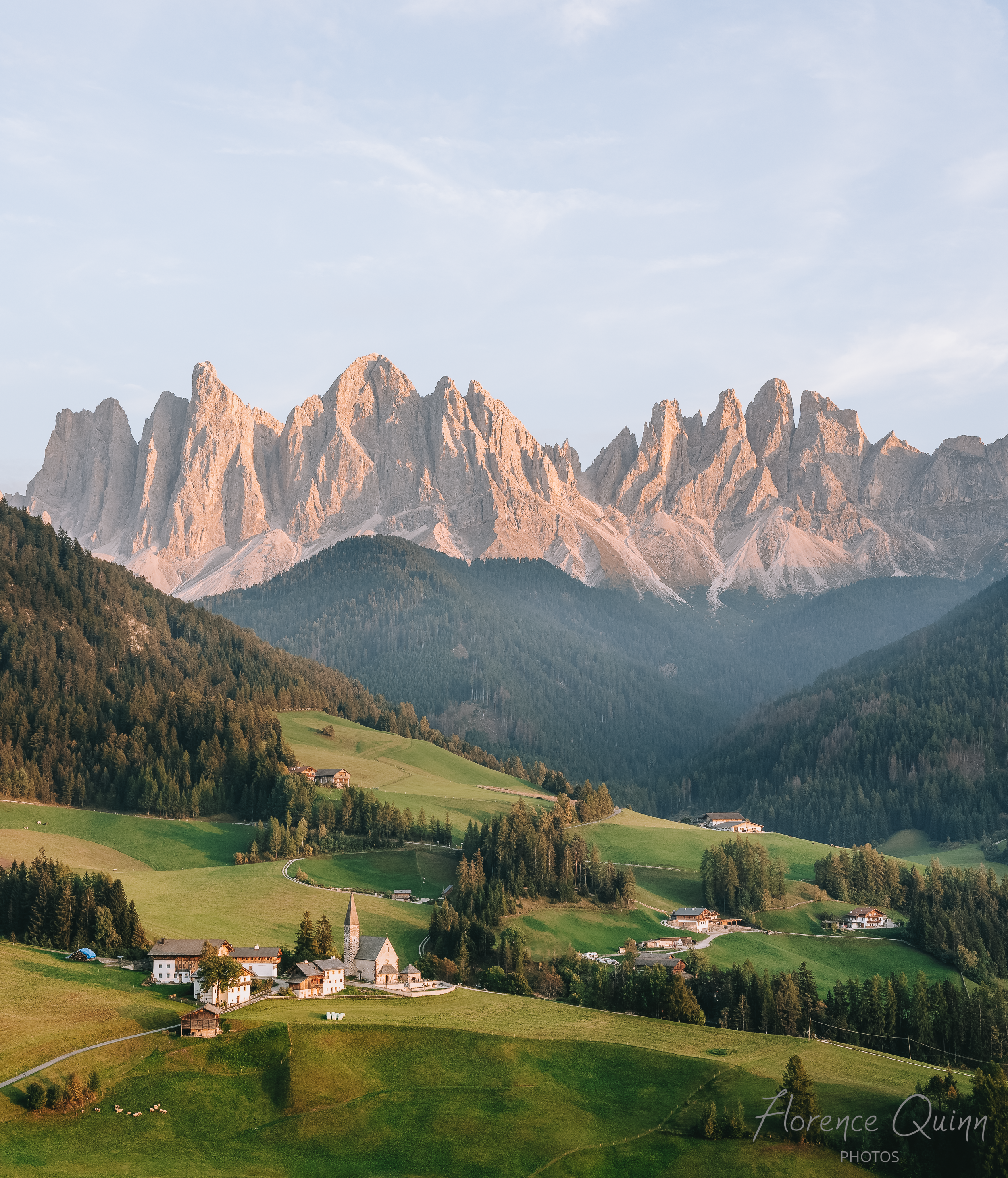 Comme une aquarelle, Val di Funes