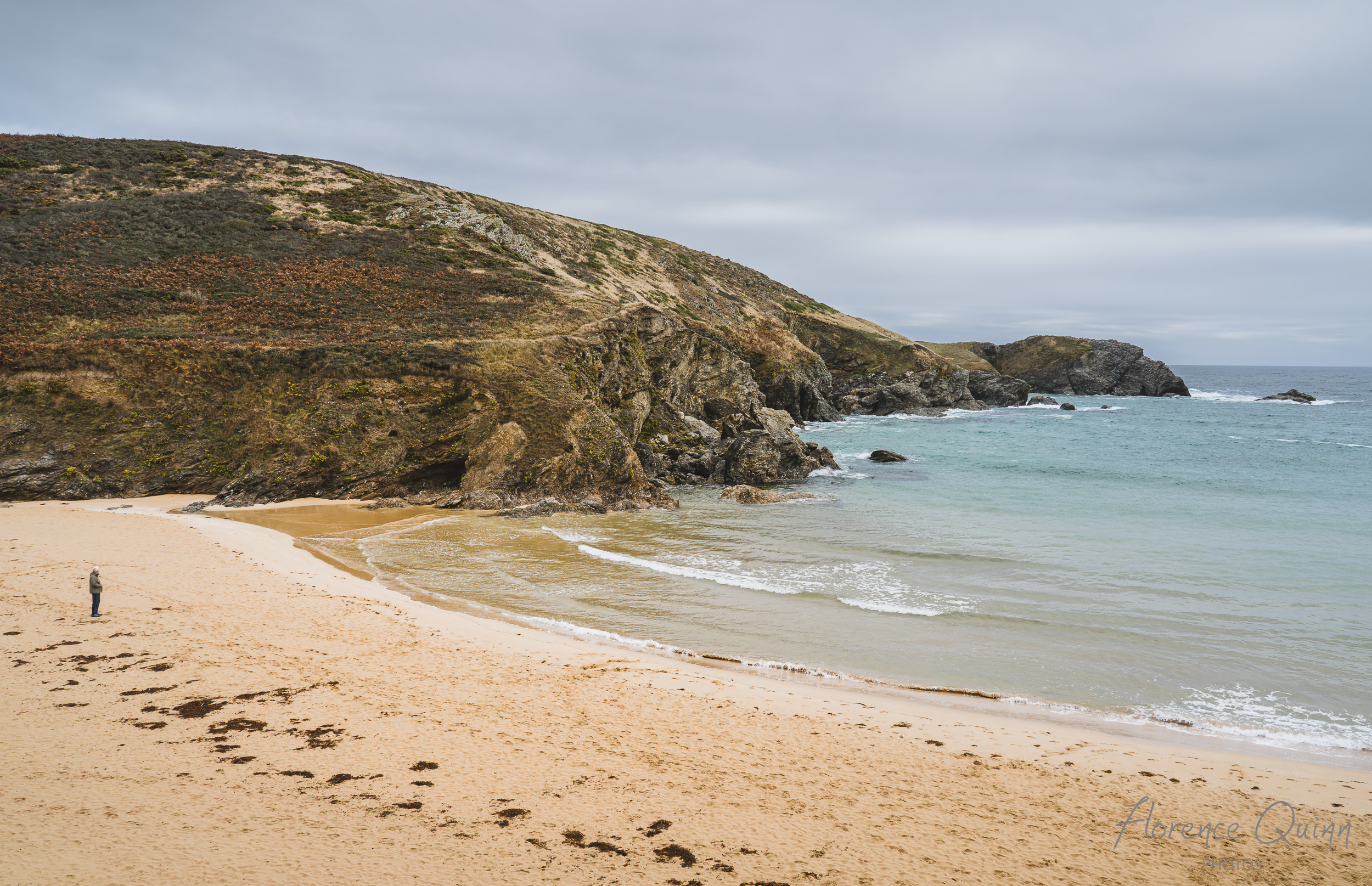 Plage isolée, Belle Île