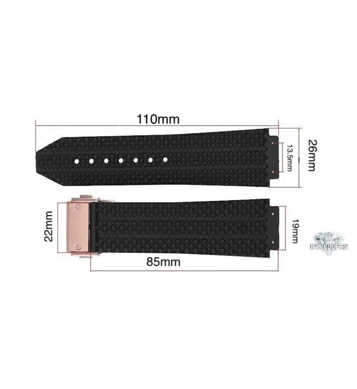 Hublot big bang strap replacement sale