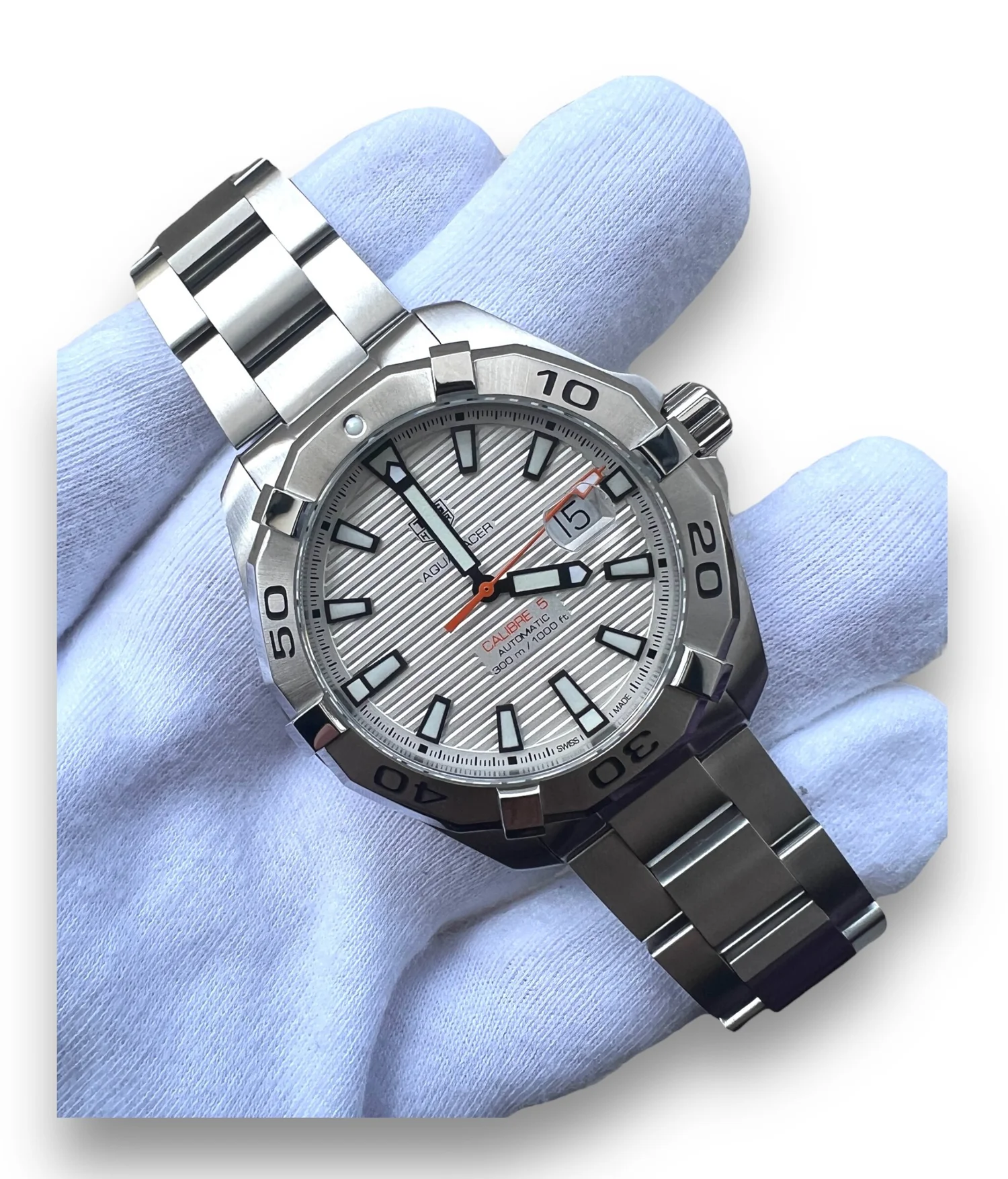 TAG Heuer Aquaracer WAY2013.BA0927 43MM Calibre 5 Automatic Watch JF Jewellers