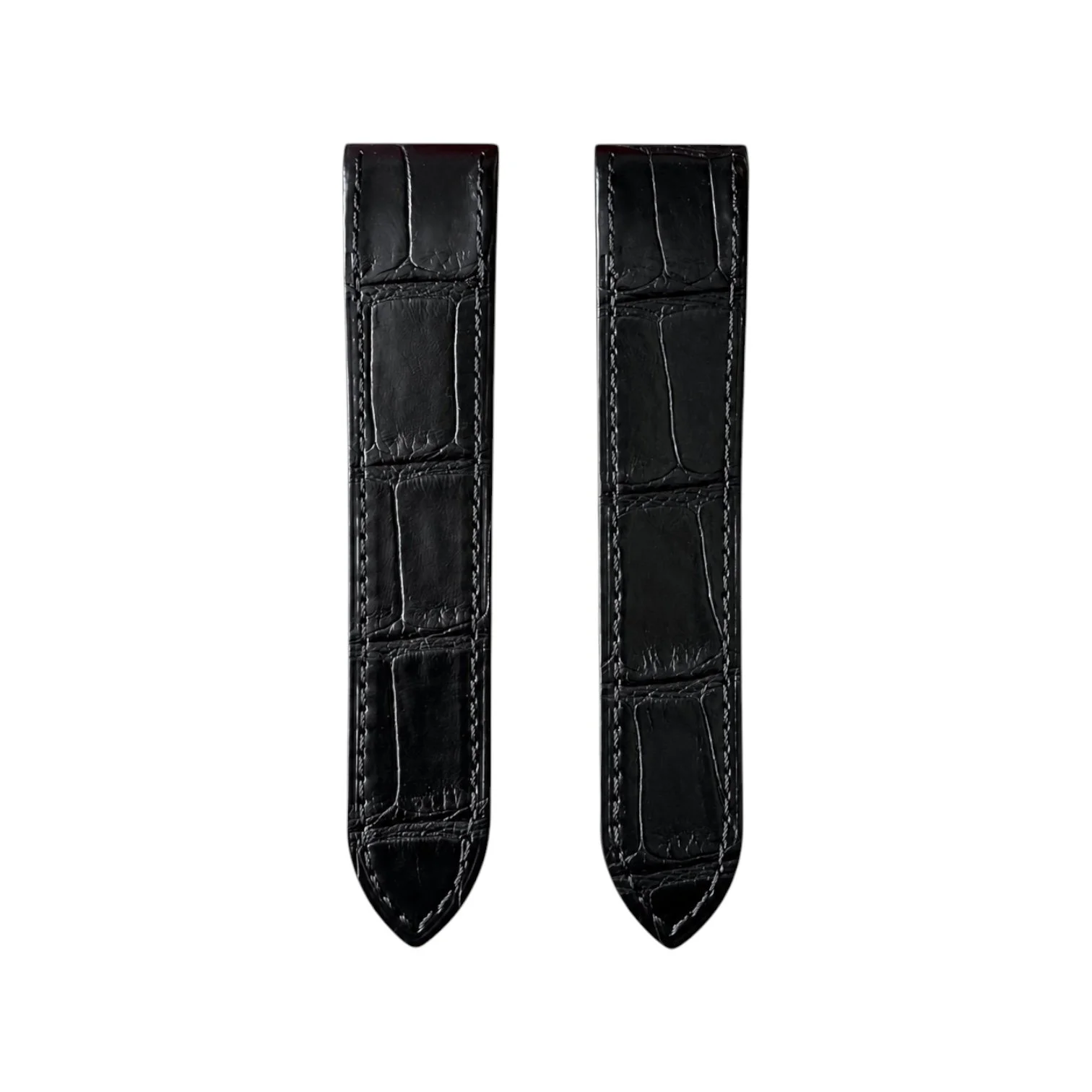 Genuine Cartier Black Alligator Leather Watch Strap – KD951K97 – Made in France