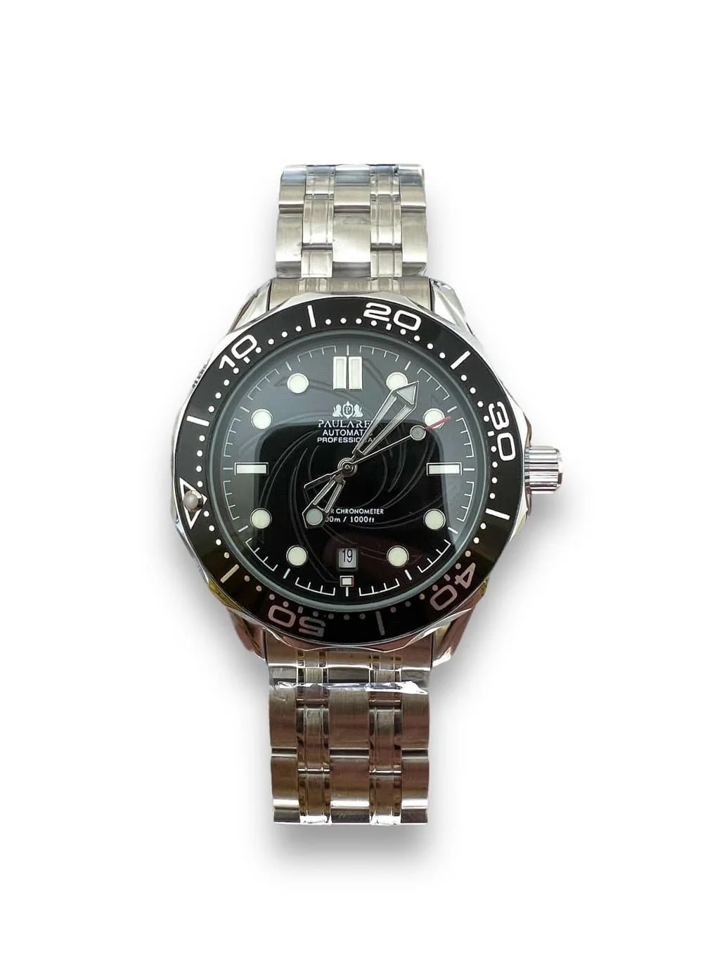 Men's Paulareis Automatic Black Face 007 Watch — JF Jewellers