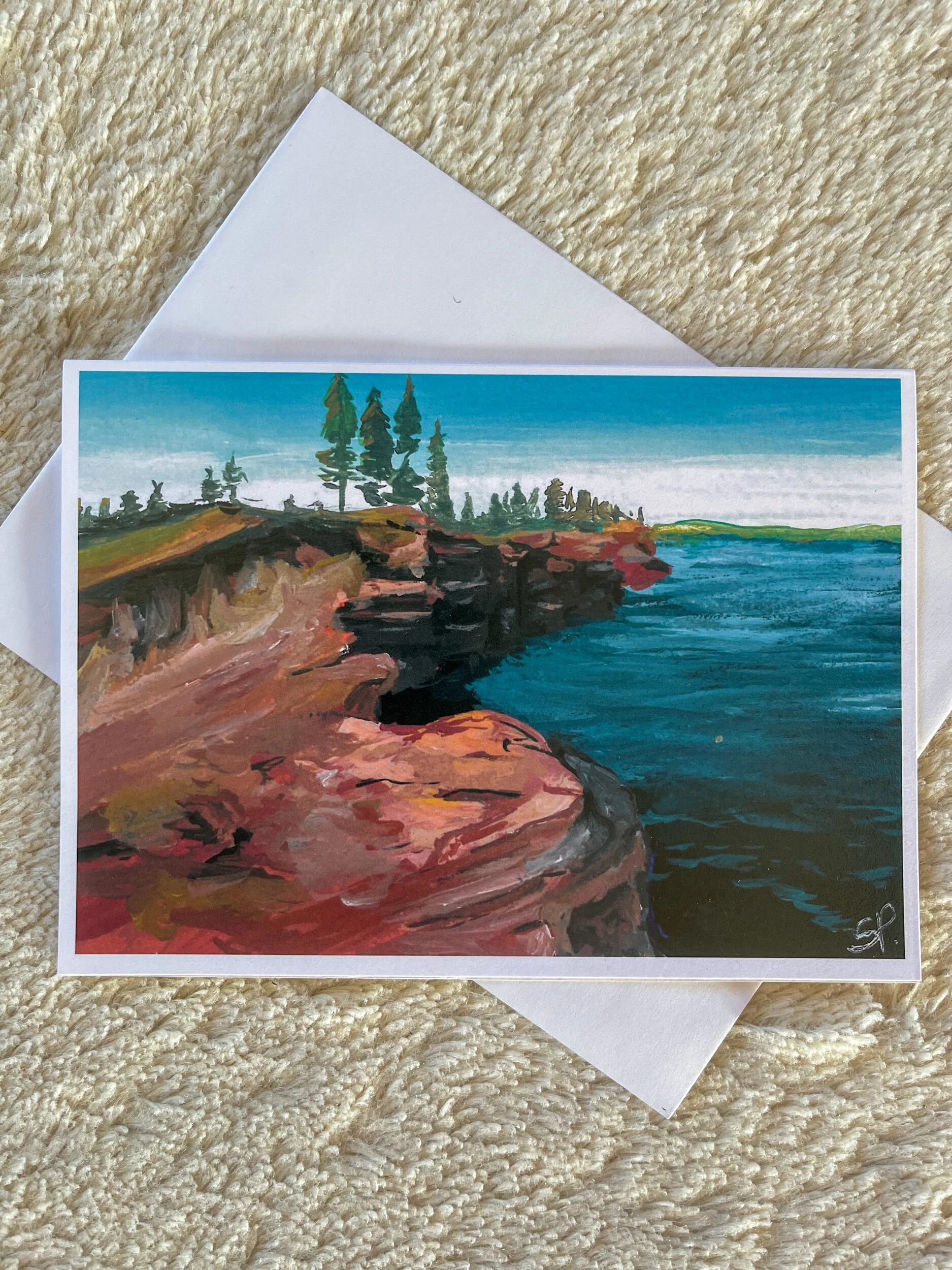 Cliff - prints and cards available