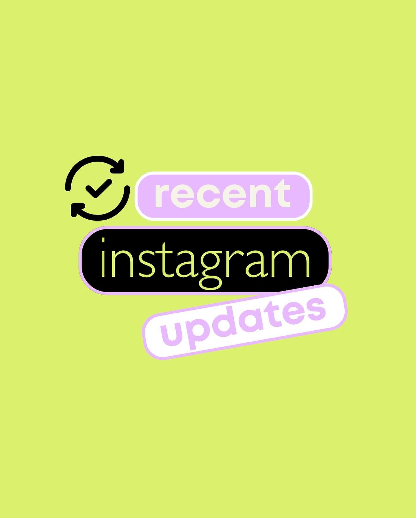 🚨What&rsquo;s New on Instagram!🚨

What&rsquo;s your fav update?🗞️

#socialmediamarketing #instagramupdates #igtipsandtricks #igupdate #instagramhub #creators #contentcreator