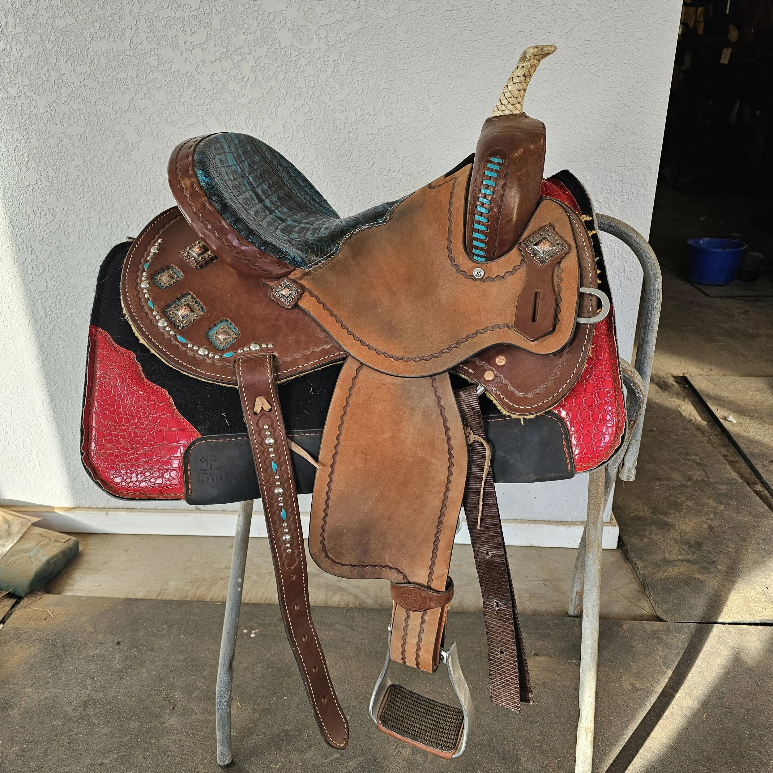 Triple Creek Barrel Saddle