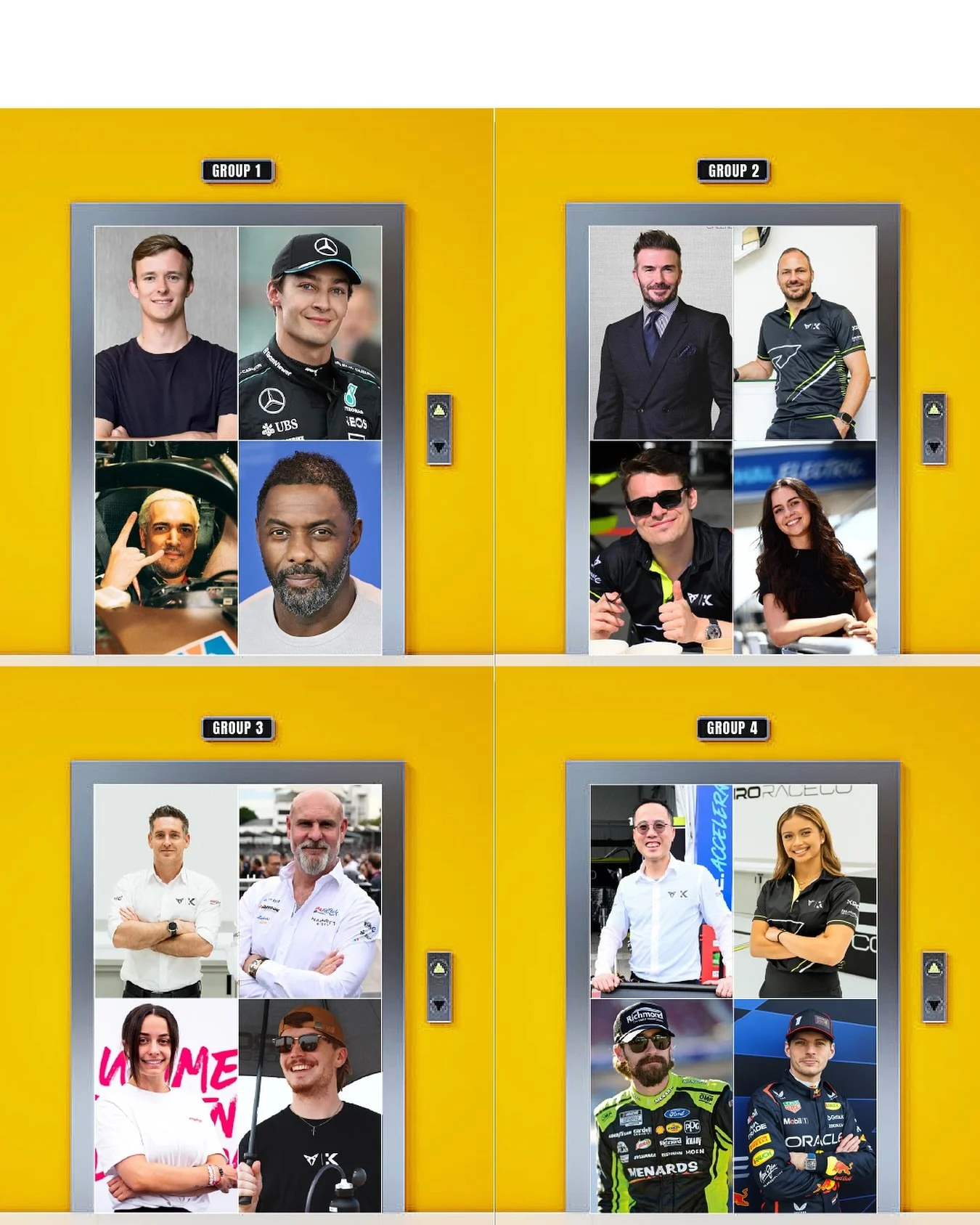 So. Many. Options. 👀 Double David in group 2 is looking good.
#FormulaE #CUPRAKIRO #KiroRaceCo #Motorsport #Racing