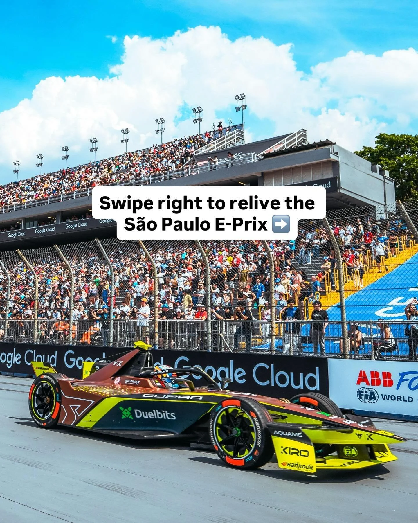 No but seriously. 

#FormulaE #CUPRAKIRO #KiroRaceCo #Motorsport #Racing