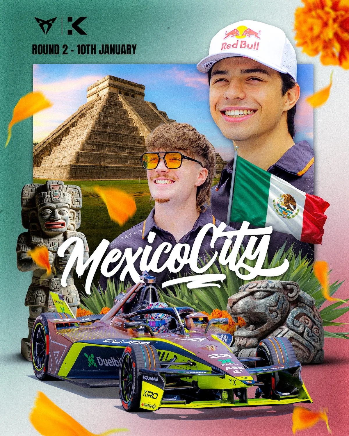 CUPRA KIRO to kick-start 2026 with Mexico City E-Prix
