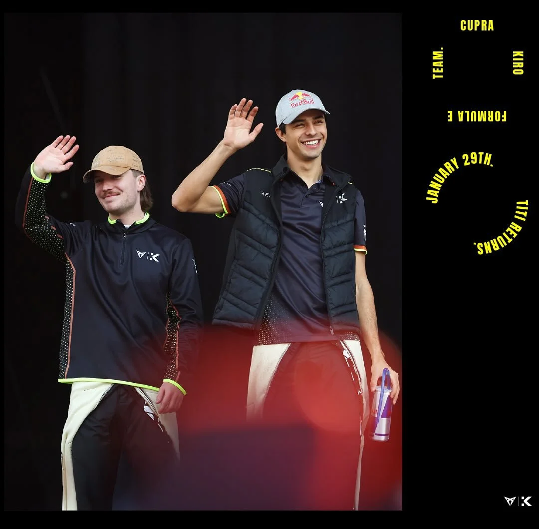 Titi will return in: Miami 🌴 Best thing is, you don&rsquo;t have to wait till March. 

#FormulaE #CUPRAKIRO #KiroRaceCo