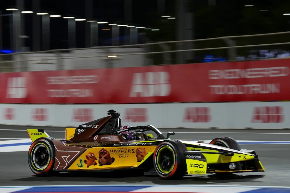 CUPRA KIRO has mixed first day at 2026 Jeddah E-Prix