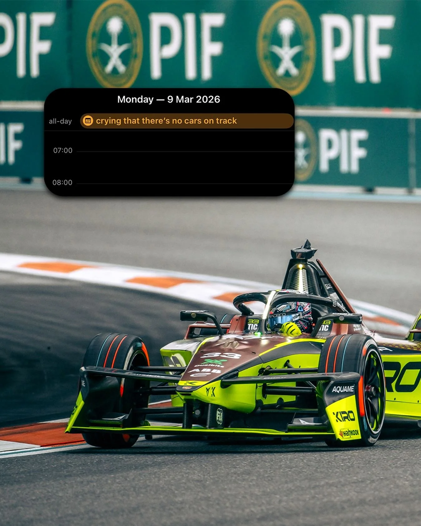 Got a lot on today guys!