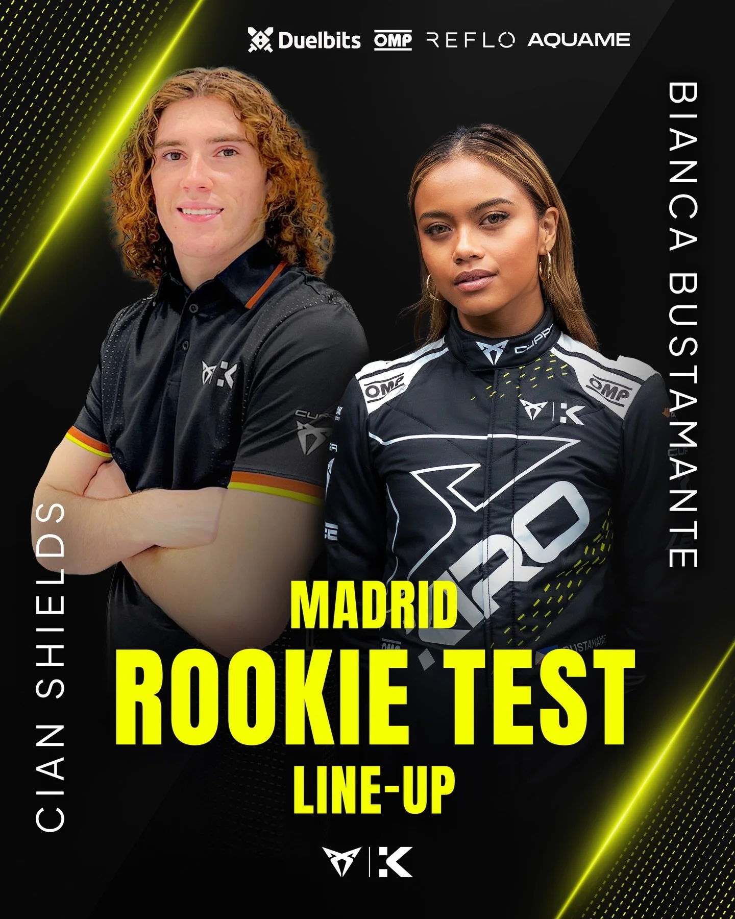 Double stacked 🔥 

A race AND a rookie test? Now we&rsquo;re talking