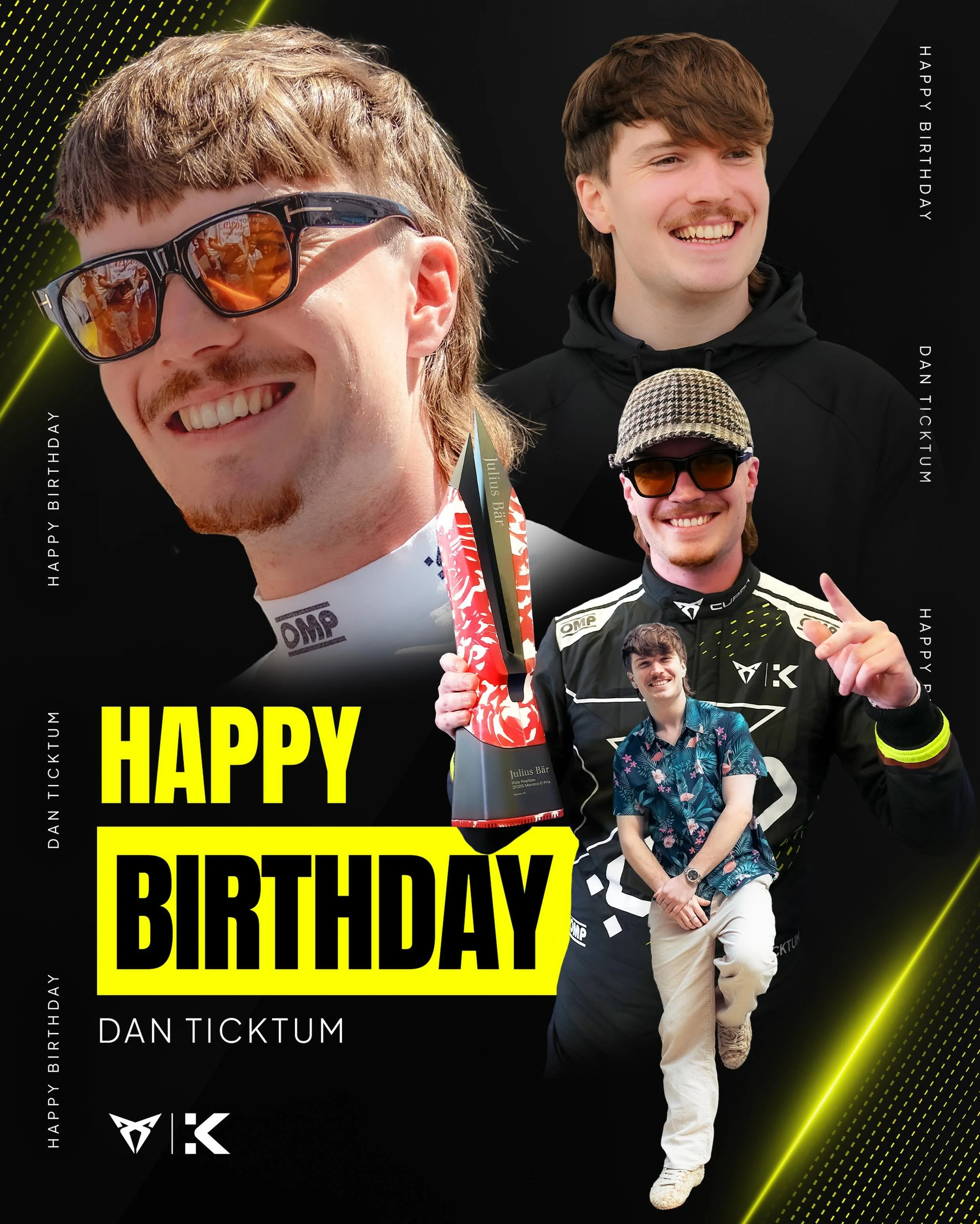 Happy Day of the Ticktum everyone! We raise a pint for you @dan_ticktum 🍻