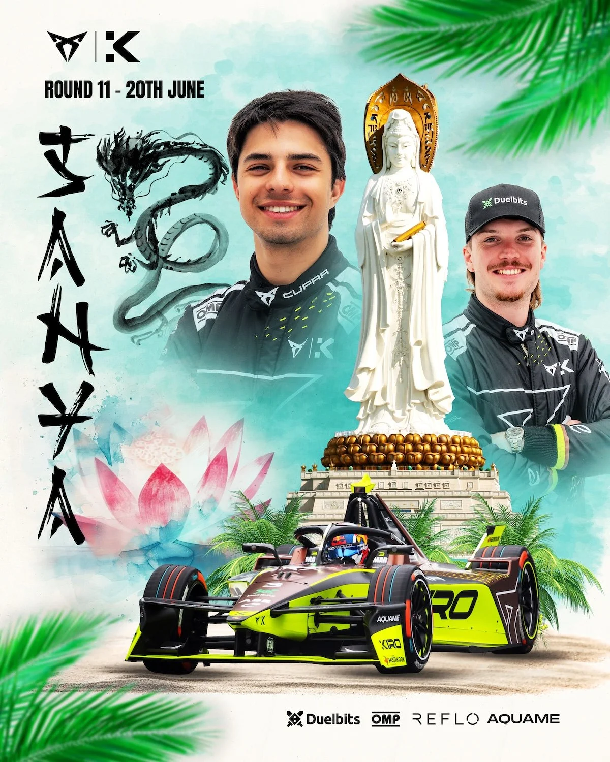 CUPRA KIRO heads to Sanya as Formula E returns to China