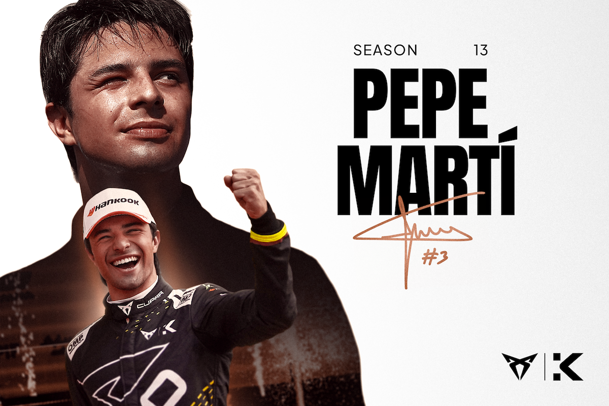 CUPRA KIRO extends relationship with Pepe Martí for 2026/27 Formula E season