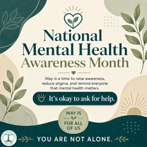 May is for awareness, compassion, and reminding each other: you are not alone.
#MentalHealthAwarenessMonth #MentalHealthMatters #YouAreNotAlone #EndTheStigma #AskForHelp #MentalWellness #TheFamilyResilienceProject #TheFRP #NeverAlone