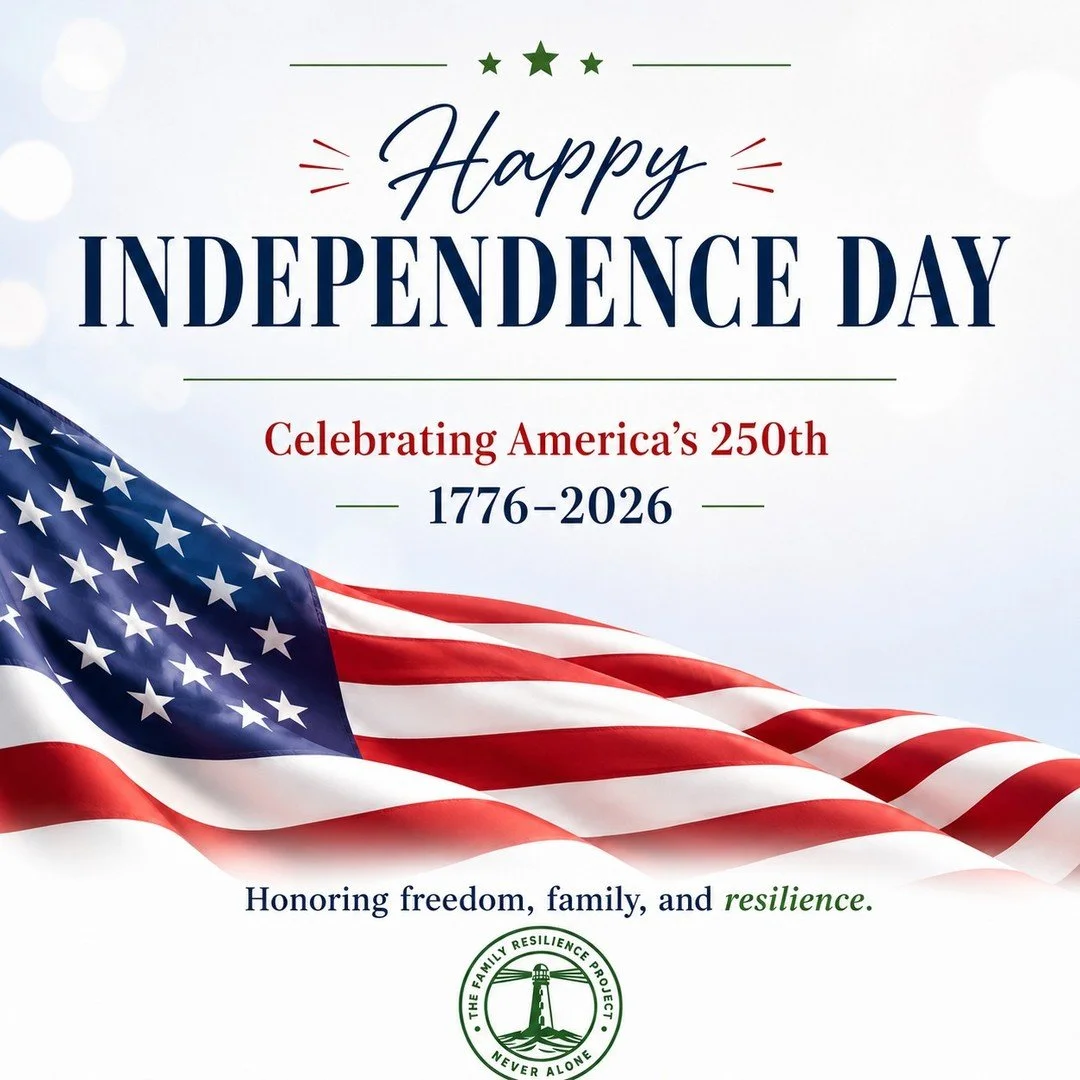 Celebrating our nation&rsquo;s resilience. As we mark America&rsquo;s 250th anniversary, 1776&ndash;2026, we wish you a safe, meaningful, and hope-filled Fourth of July. #IndependenceDay #July4th #America250th #Resilience #TheFRP #TheFamilyResilience