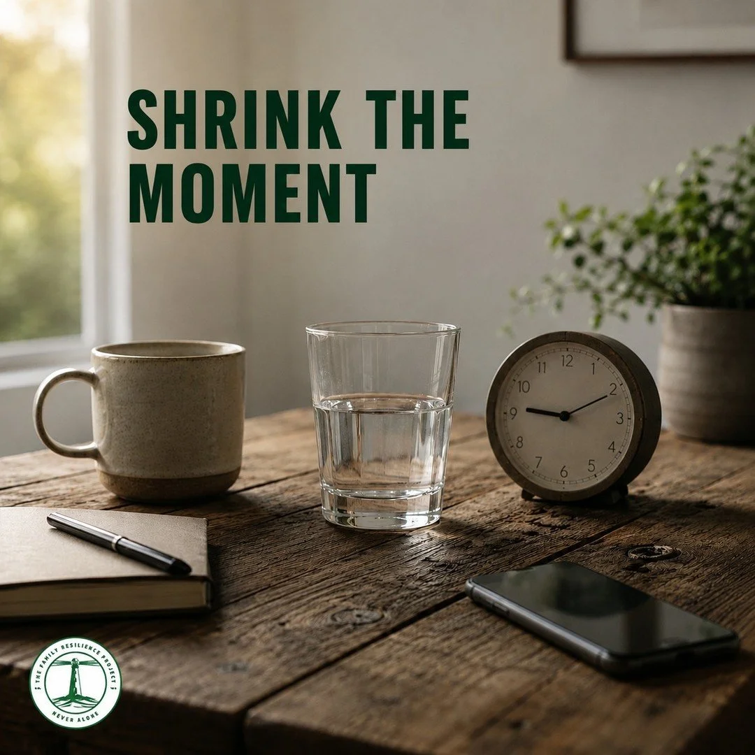 When the whole day feels heavy, focus on the next ten minutes. 

Some days feel too large to carry all at once.

When that happens, do not try to solve the entire day. Shrink the moment.

Put both feet on the floor. Take one slow breath. Name the nex
