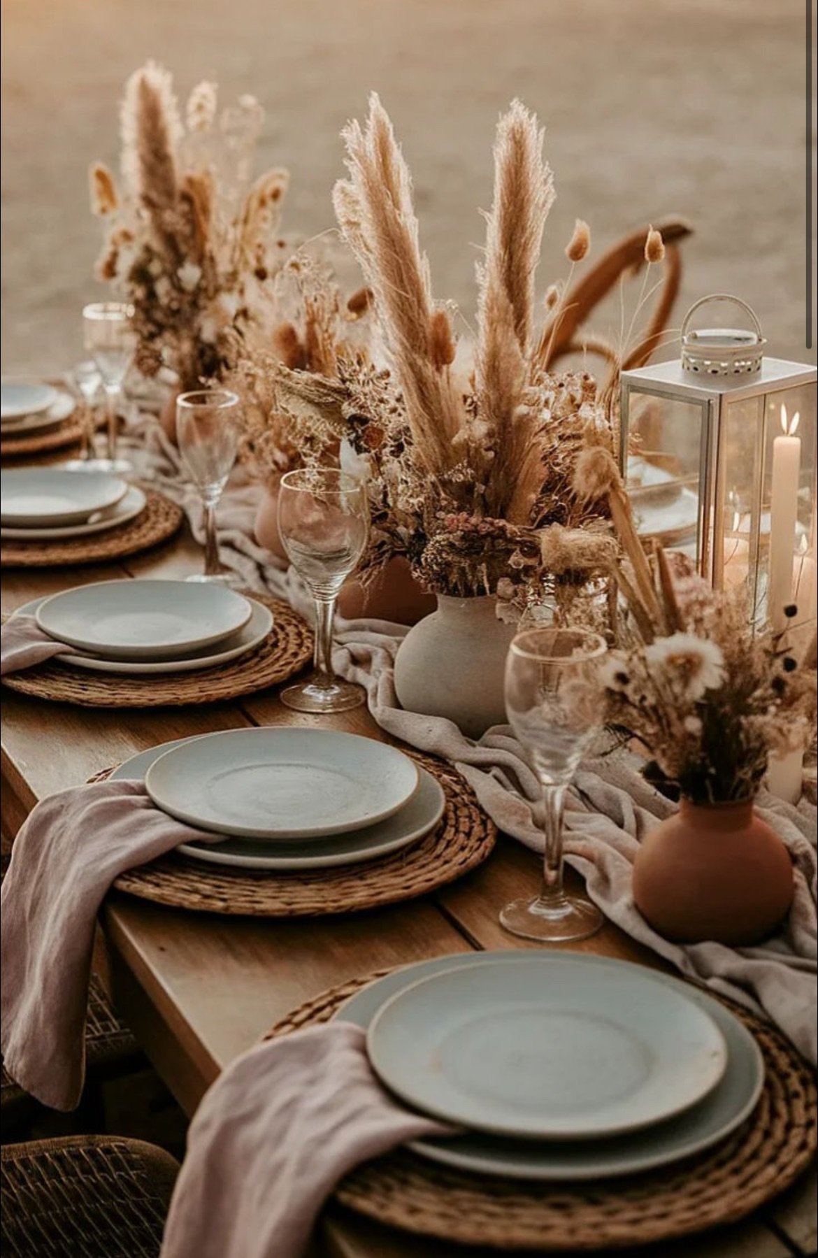 Reception Table Inspo