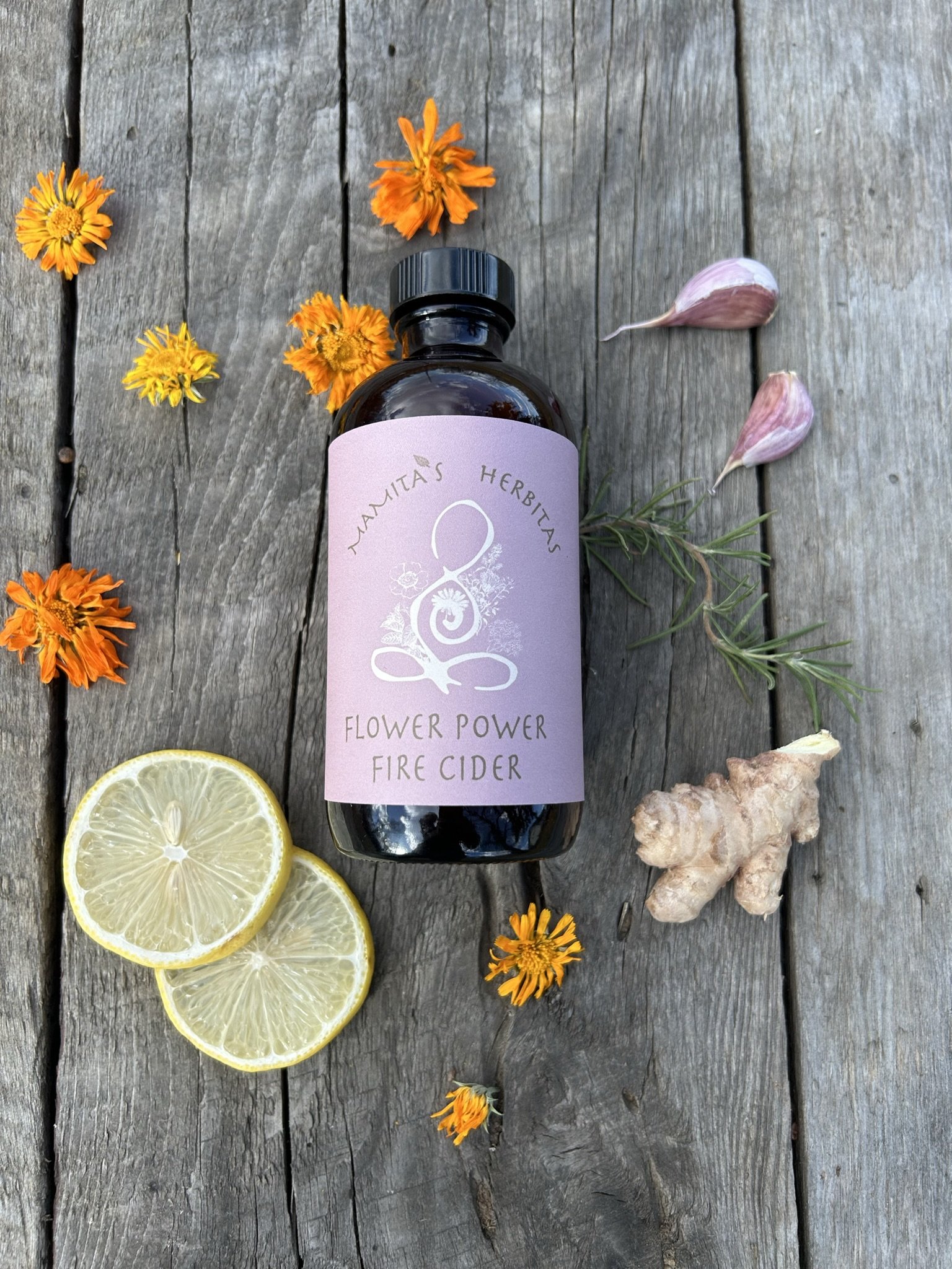 Flower Power Fire Cider