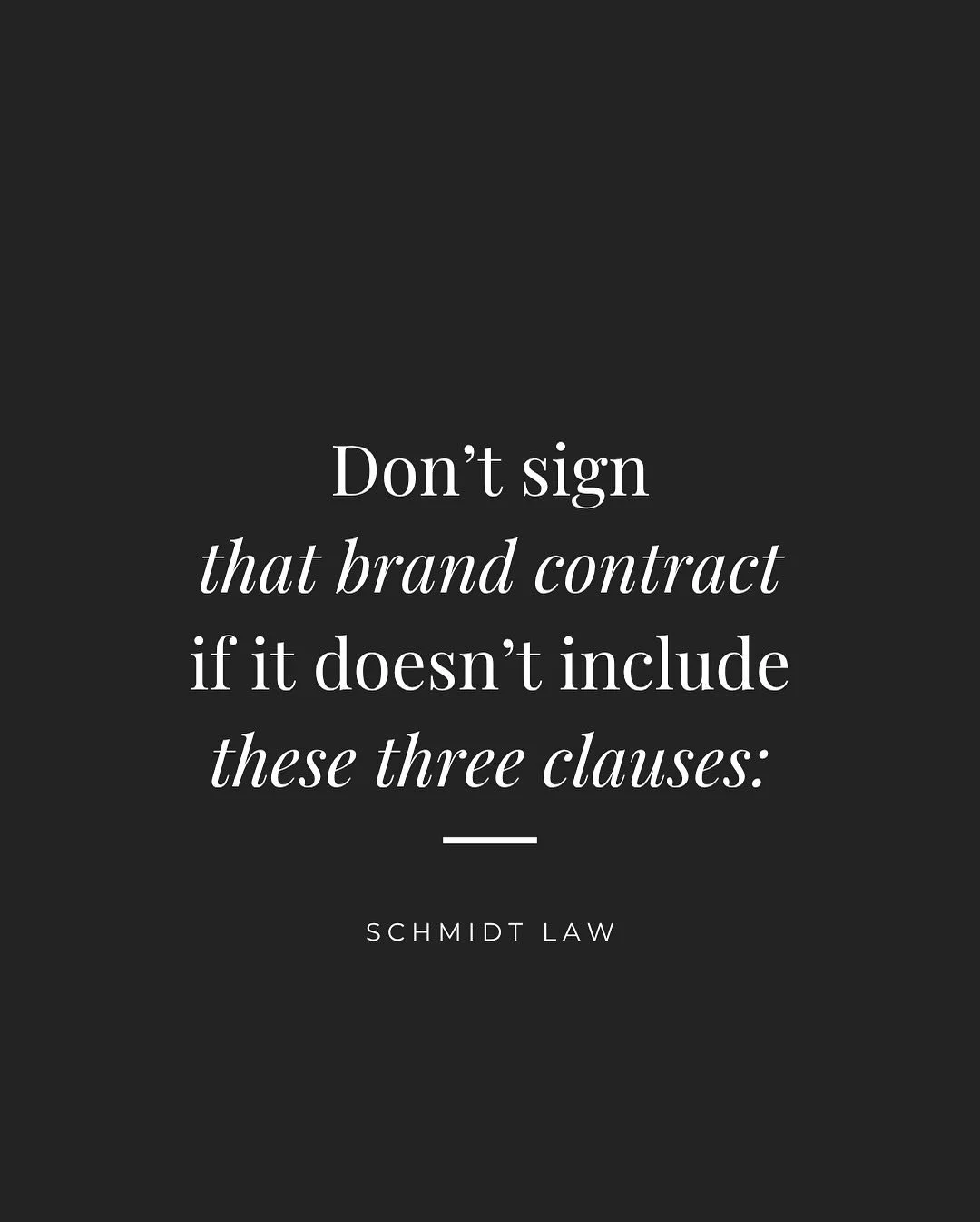 Too many content creators sign brand contracts without realizing what&rsquo;s missing. Payment terms, usage rights, termination, and other clauses protect your income, content, and future opportunities. These details are easy to miss and can be hidde