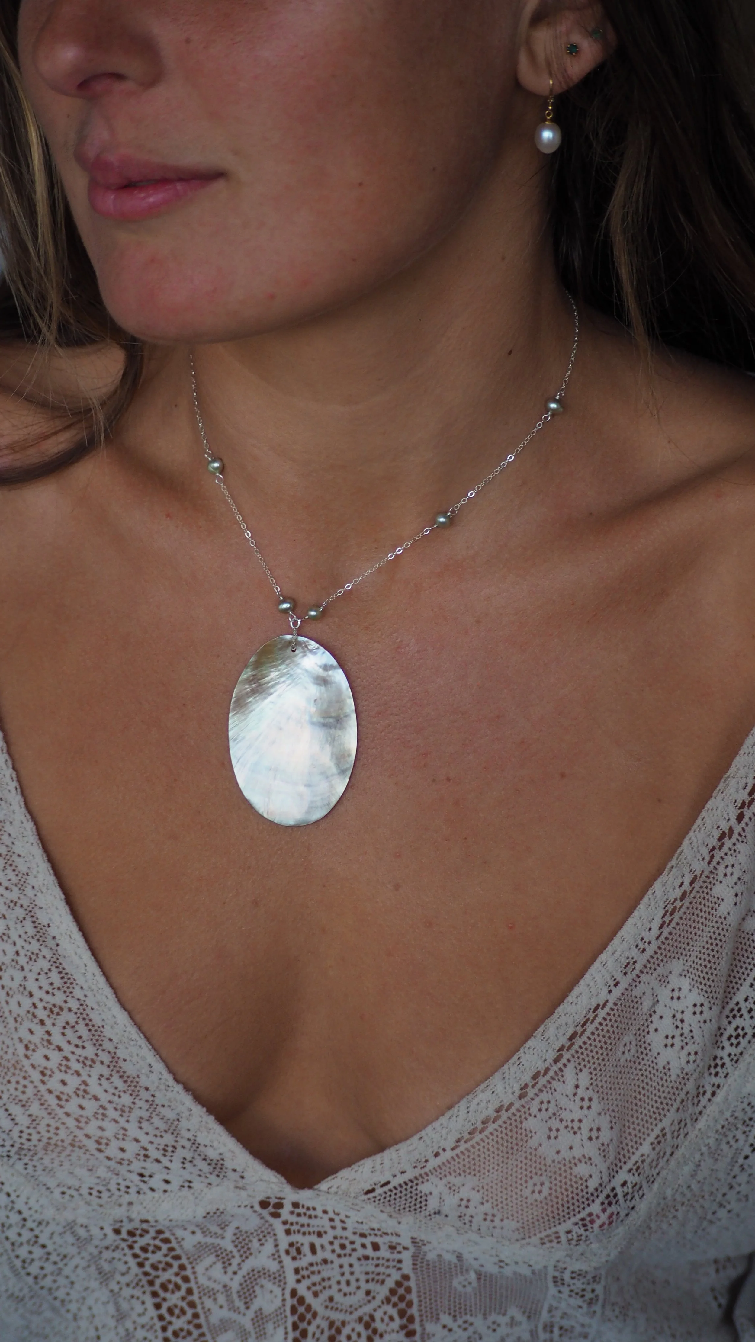 Silver Siren Necklace