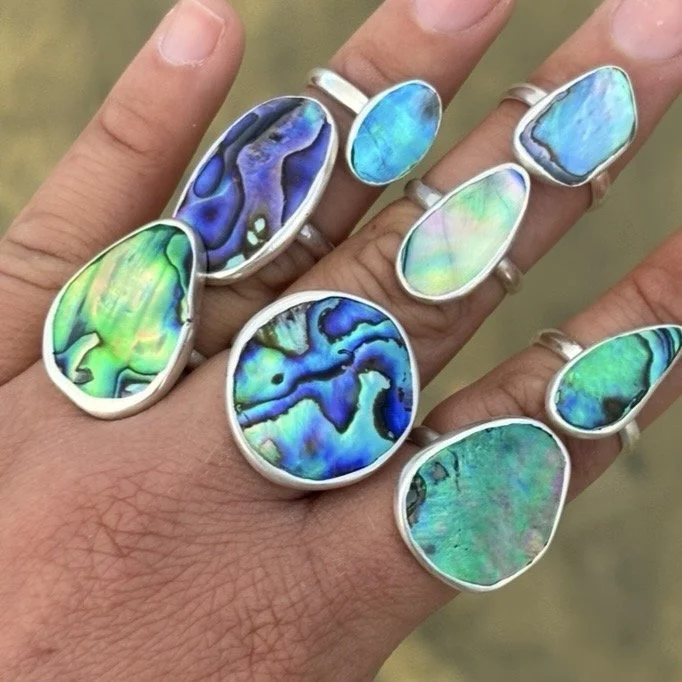 Abalone Series 1 Ring 1 (size 9)