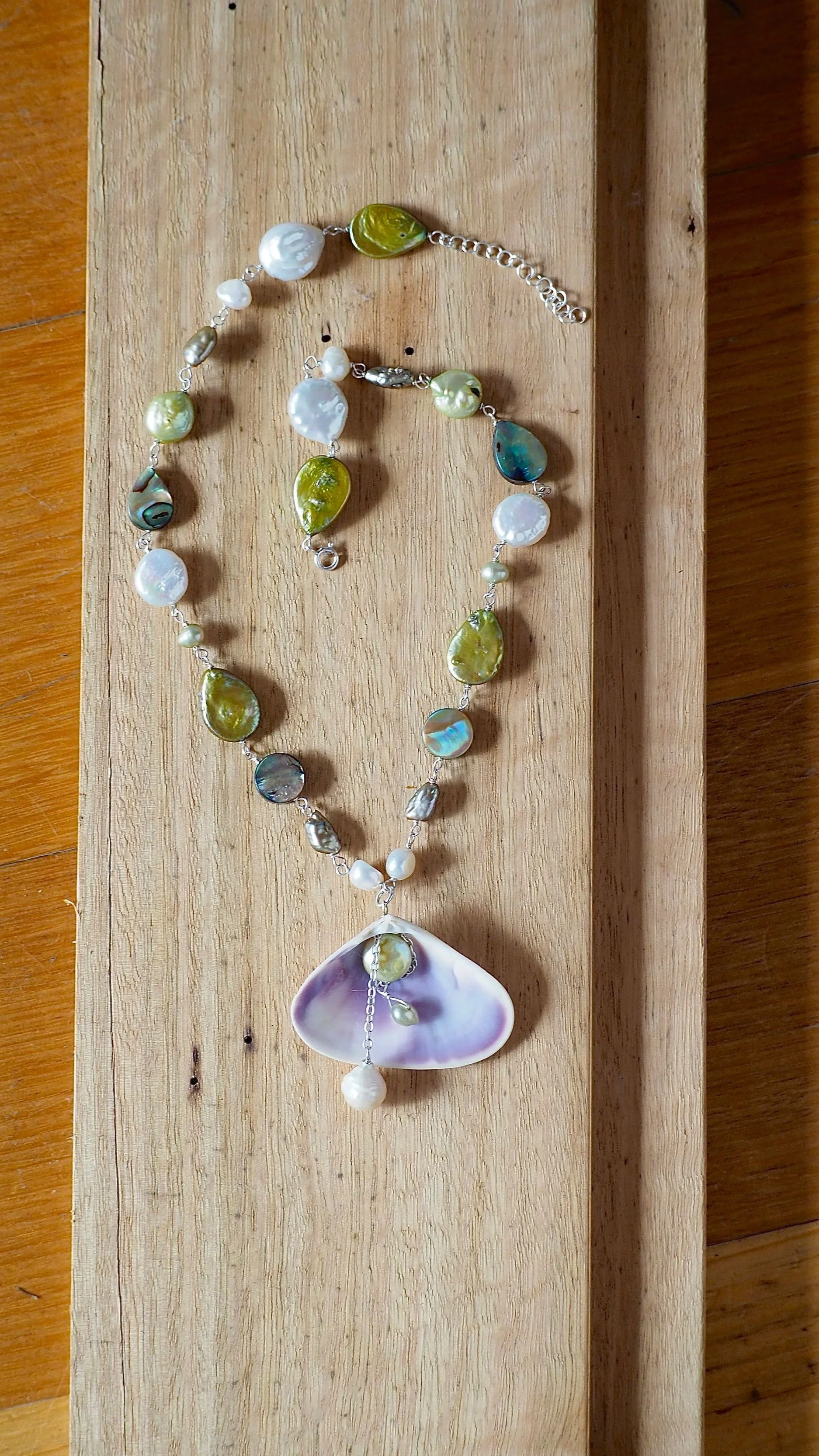 Violet Shell Necklace ~ Sirens Version ~