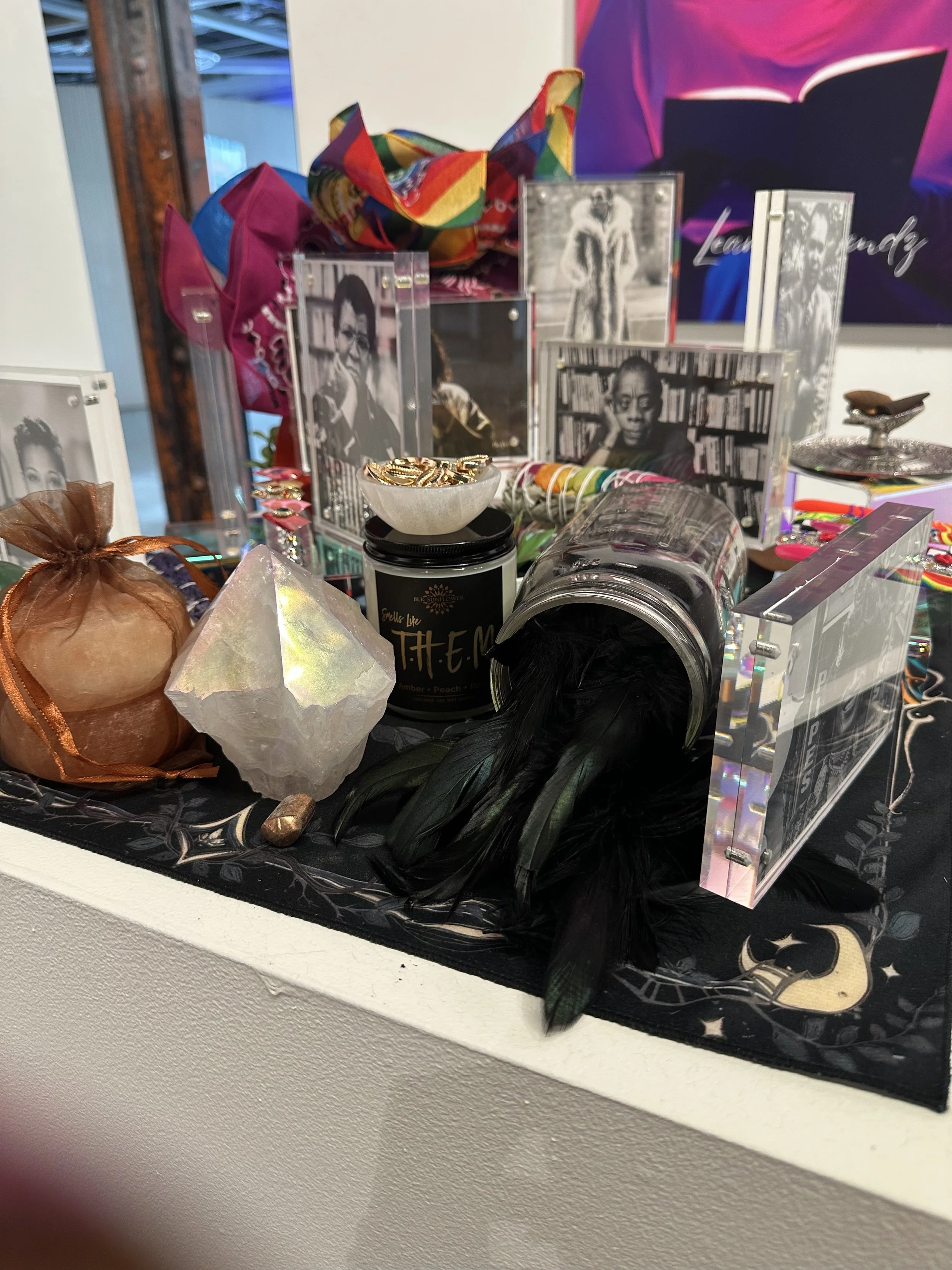 Queer Ancestor Altar KSS Set Up.jpg