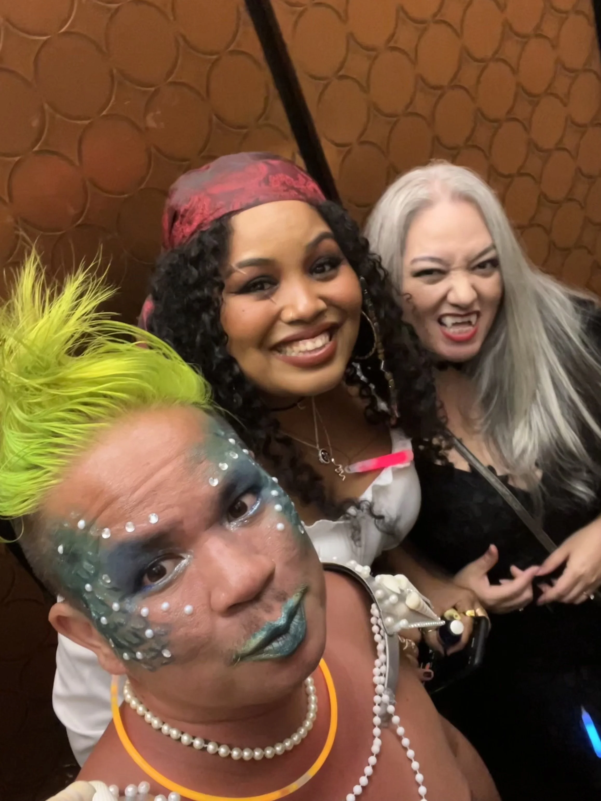 Hallowbaloo festival in Honolulu, Hawaii for Halloween with local theatre actors and singers.