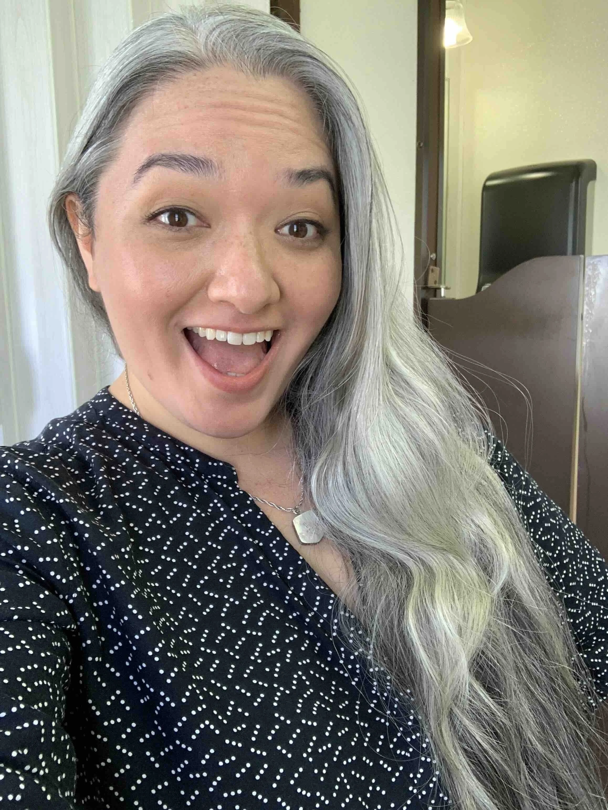 Hawaii Actor, Cassie Favreau-Chung, on set of "Magnum P.I." for her recurring role, getting ready in her trailer