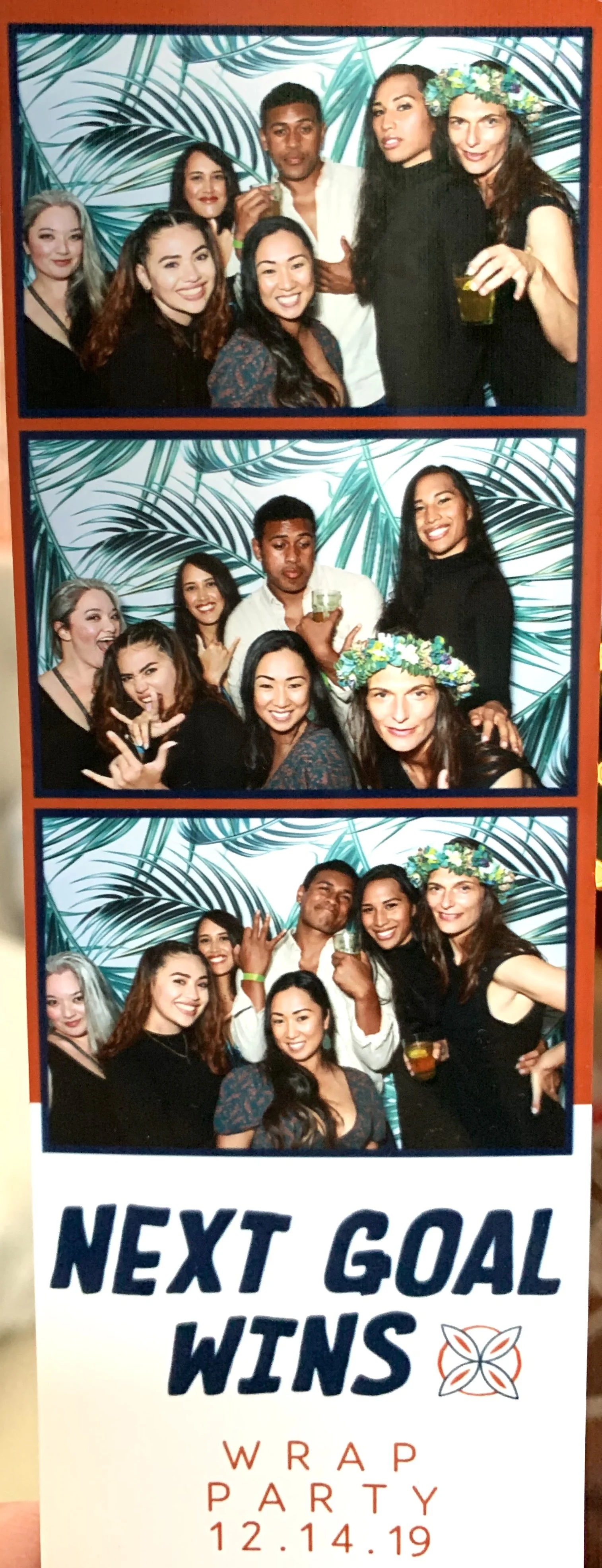 Wrap party for Next Goal Wins by Taika Waititi! Hawaii cast and casting crew.