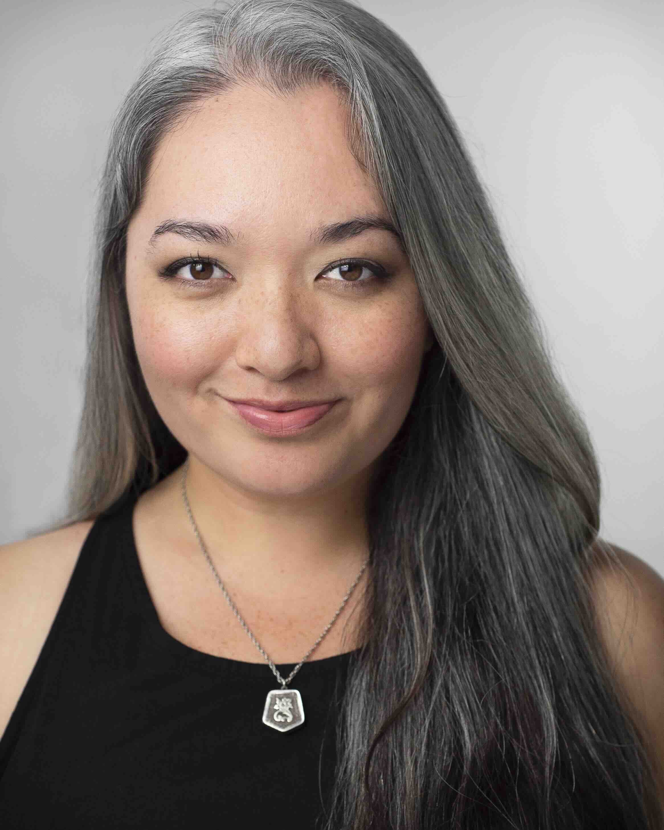 Hawaiian SAG-AFTRA actress, Cassie Favreau-Chung, studio headshot for film and television