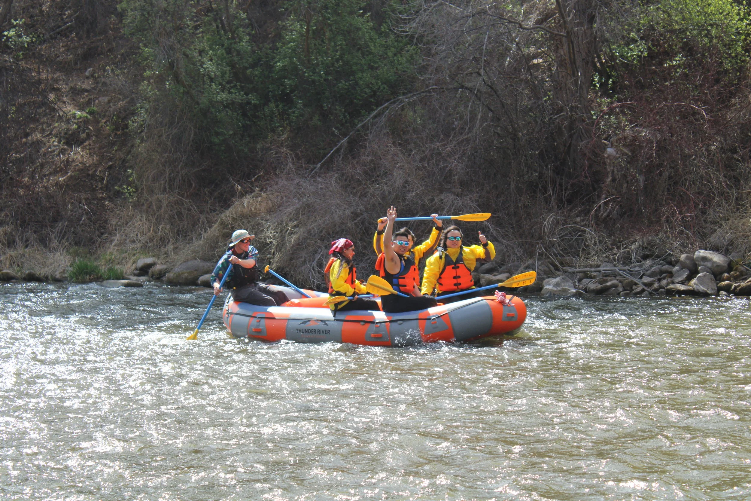 spring rafting in aspen