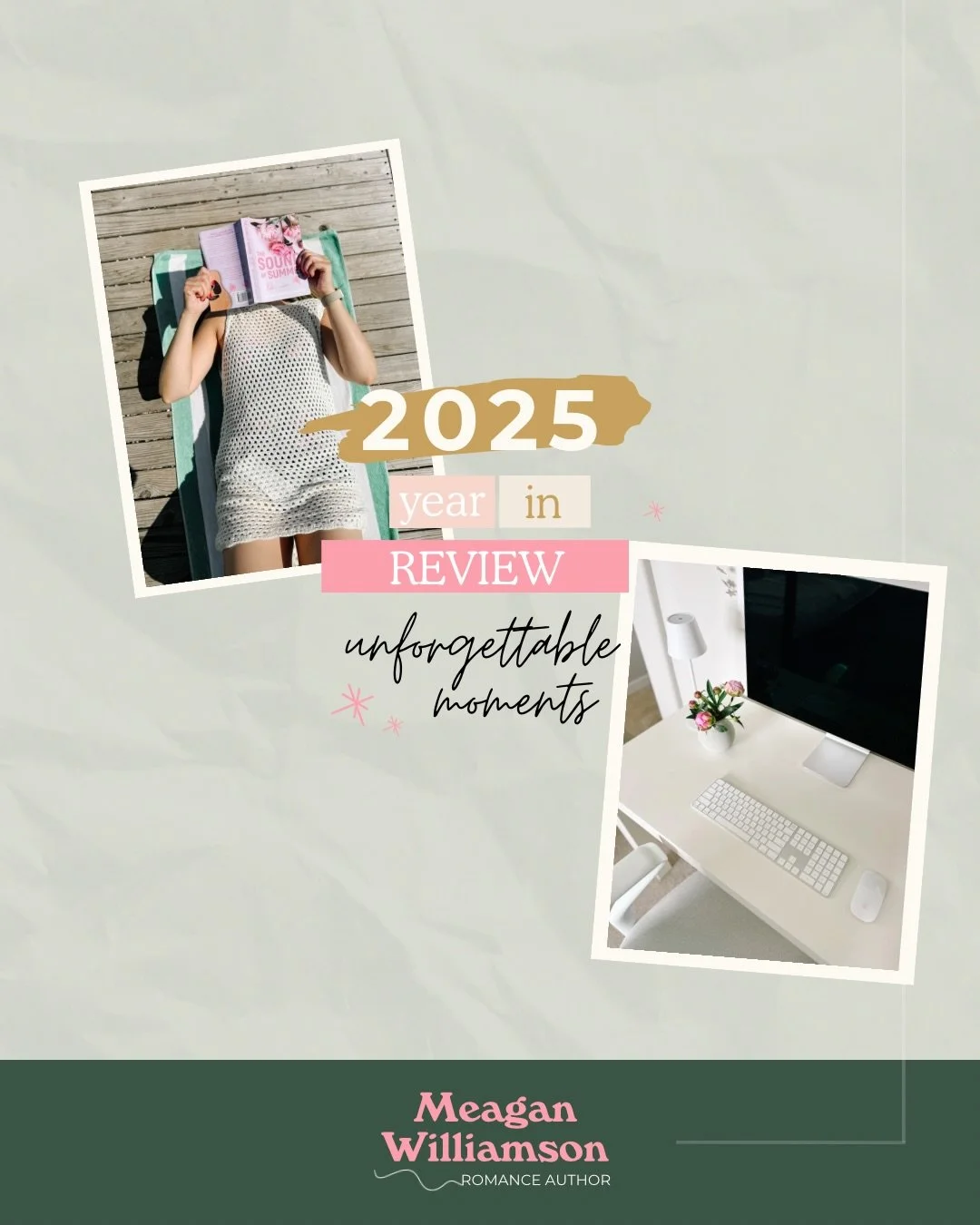 Sometimes you don&rsquo;t realize how much a year holds until you stack up all the unforgettable moments in one place. Thanks for making 2025 one for the books! 🌸💕