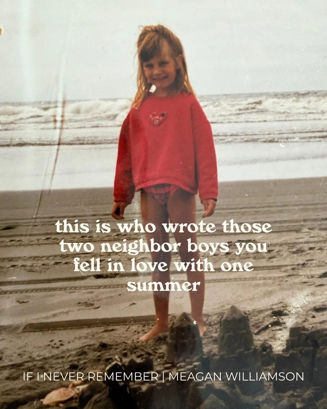 She may not have known she was going to grow up to be a romance author, but the signs were all there 😂❤️