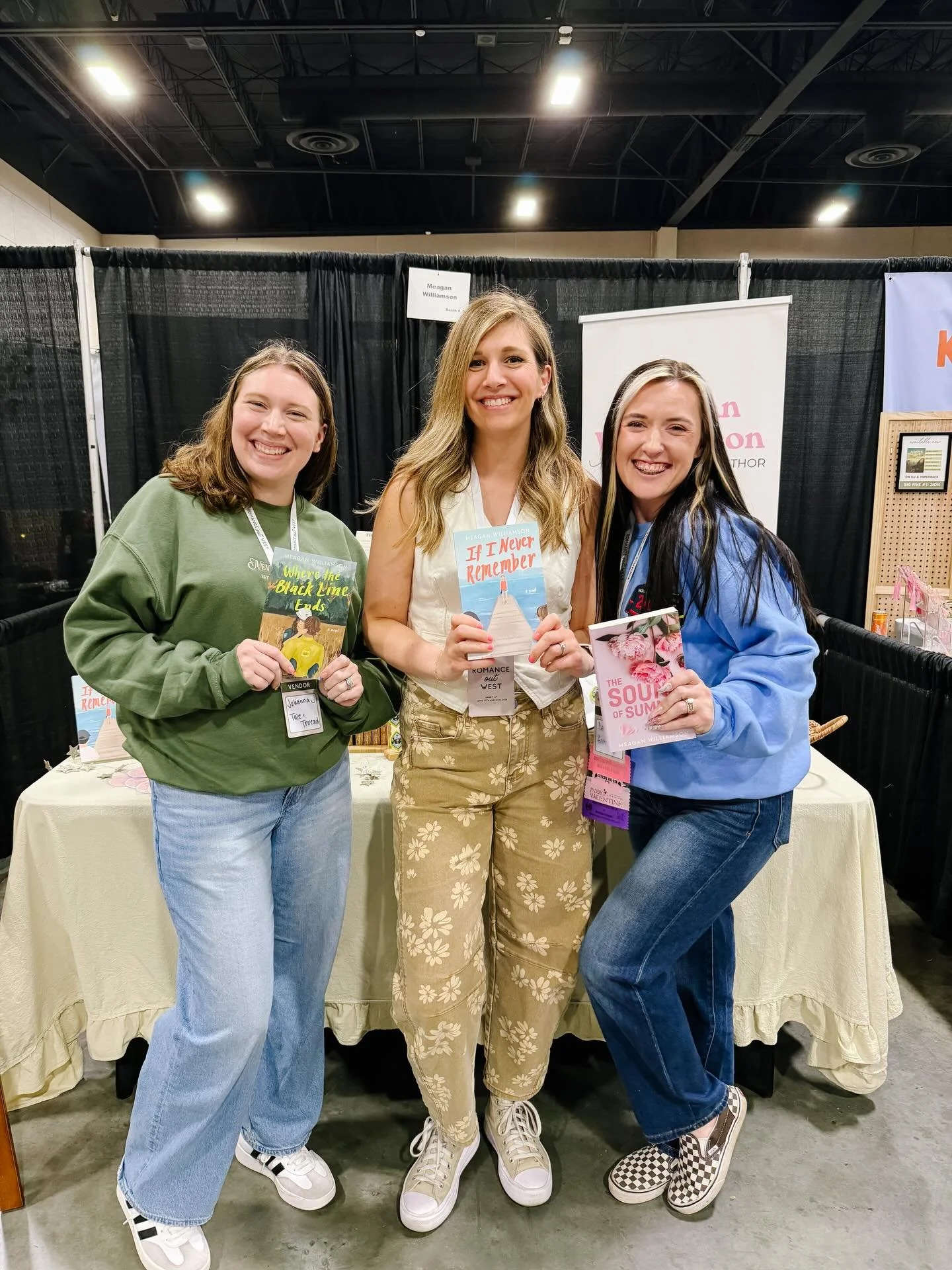 Book conventions are about the friendships for me &hellip; the women who I spent the weekend with and the ones who support me even when they can&rsquo;t be there in person. 🥹💕

My writing group girls: @authorabigailstout (who helped assist me and I
