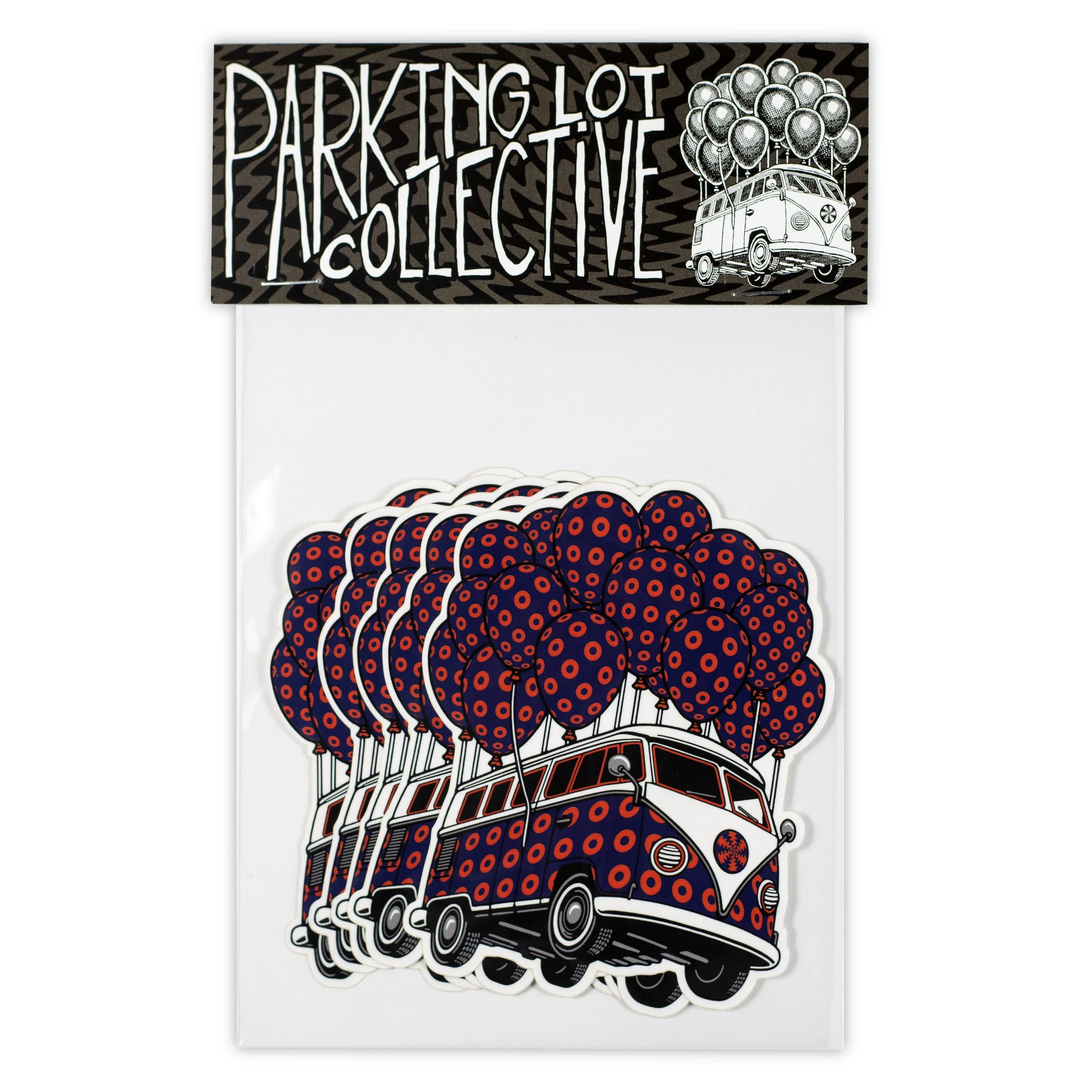 'PHLYING BUS' STICKER PACK