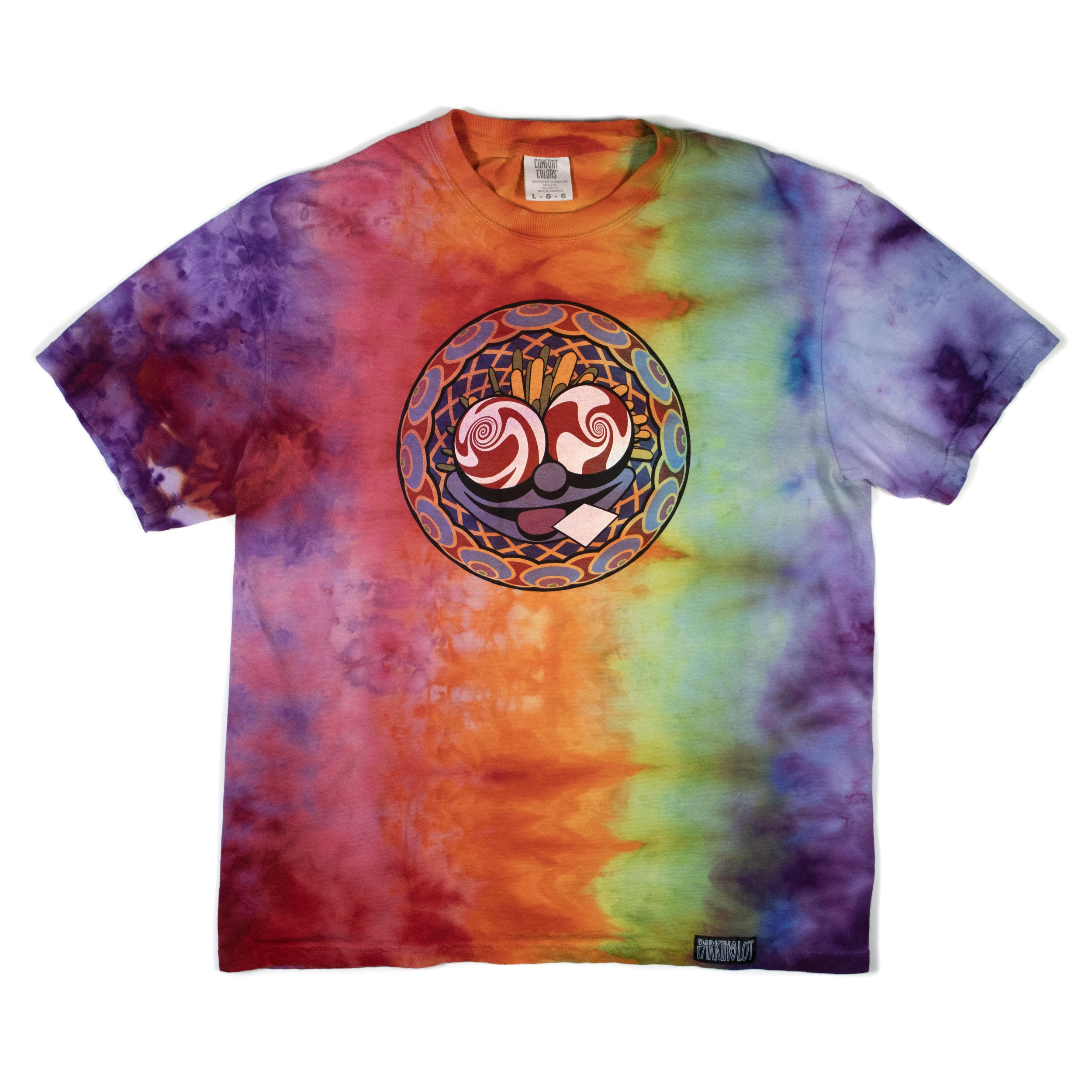 'ACID EATER V2' T-SHIRT {HAND DYED}
