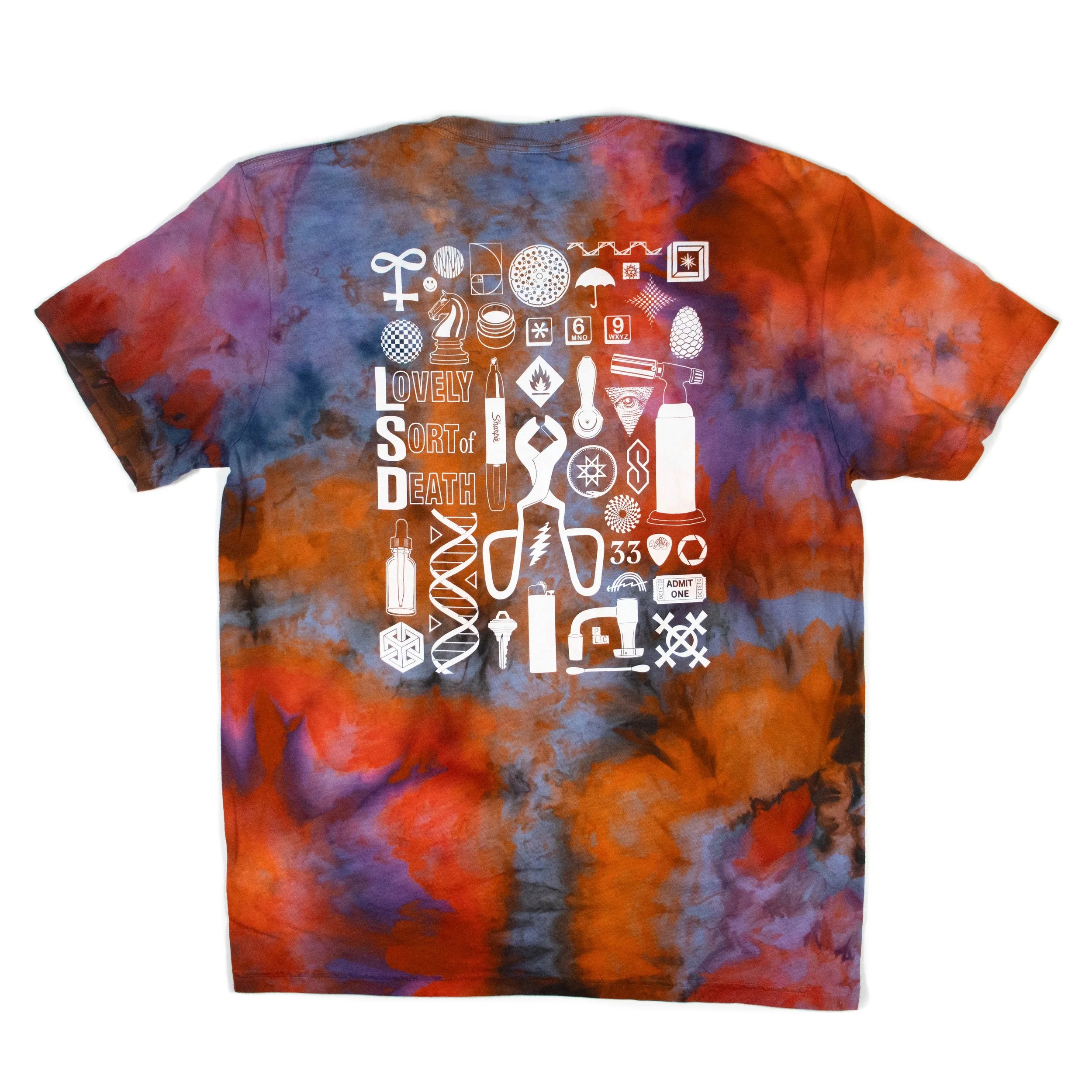 LSD FLASHBACK Shirt DYED ORANGE Product 2.jpg