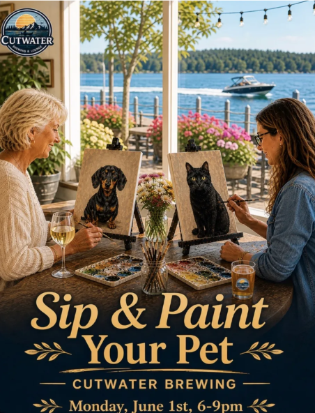 Sip &amp; Paint Your Pet