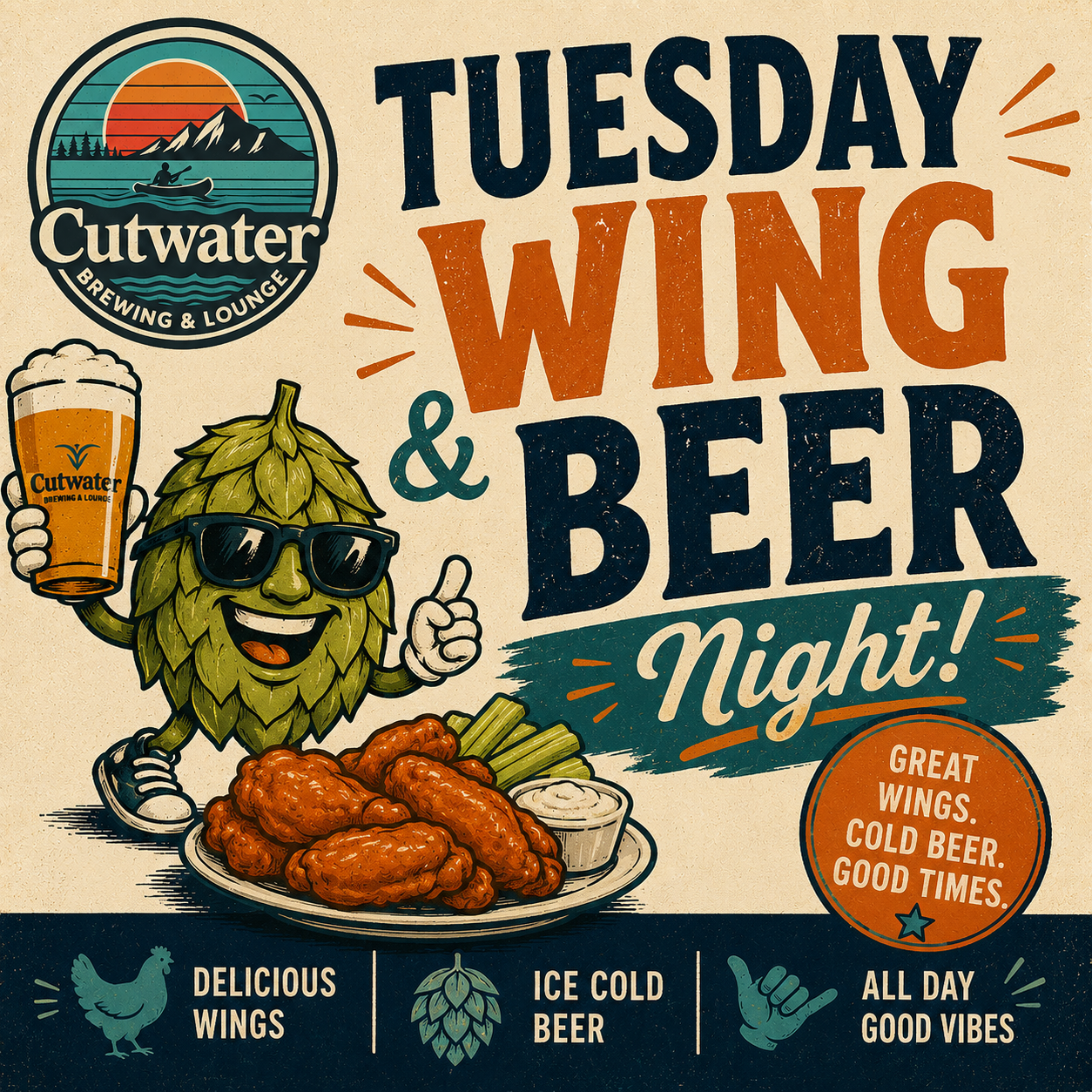 Tuesday Wing Night!