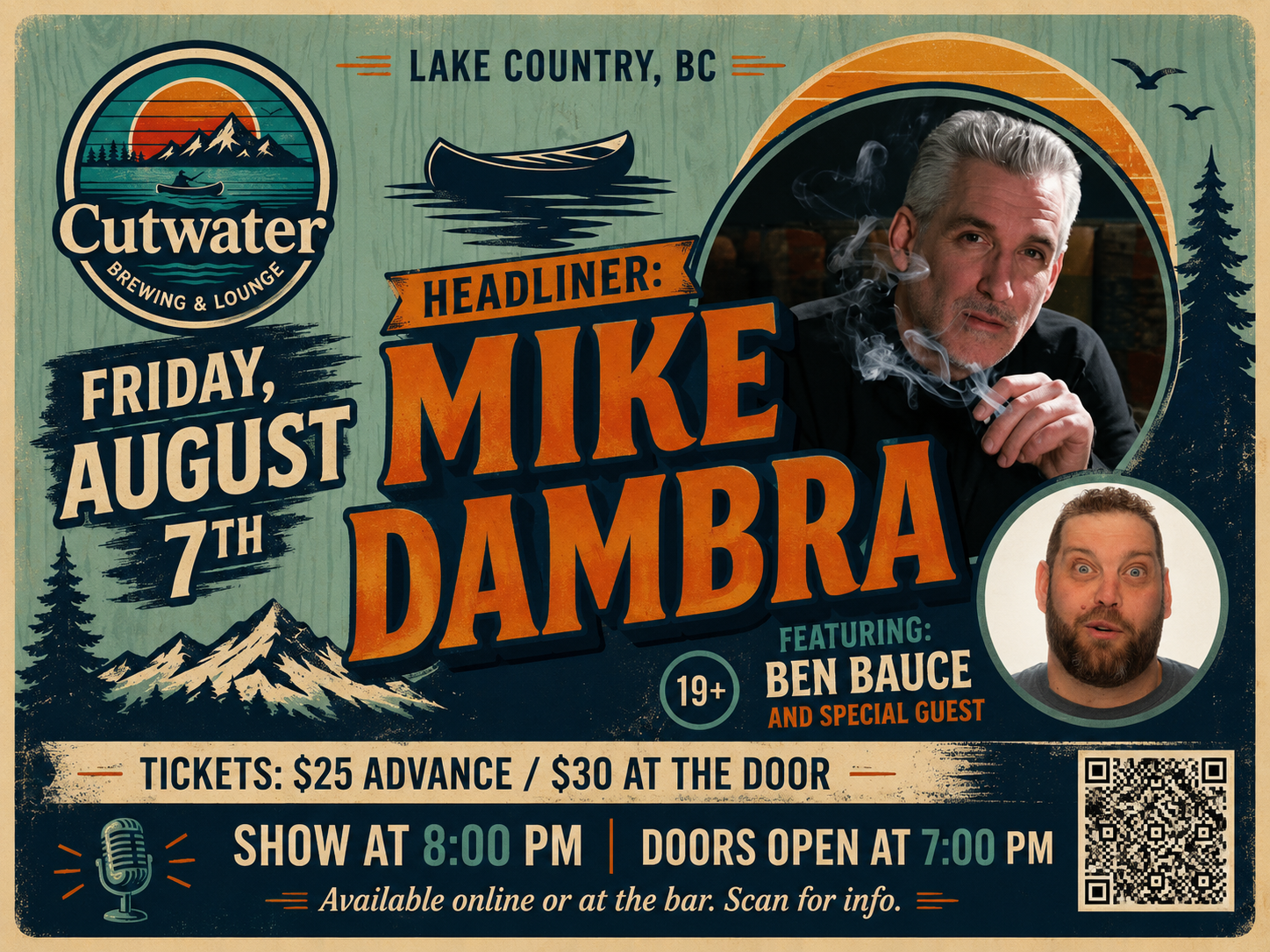 Mike Dambra &amp; Ben Bauce Comedy Night 