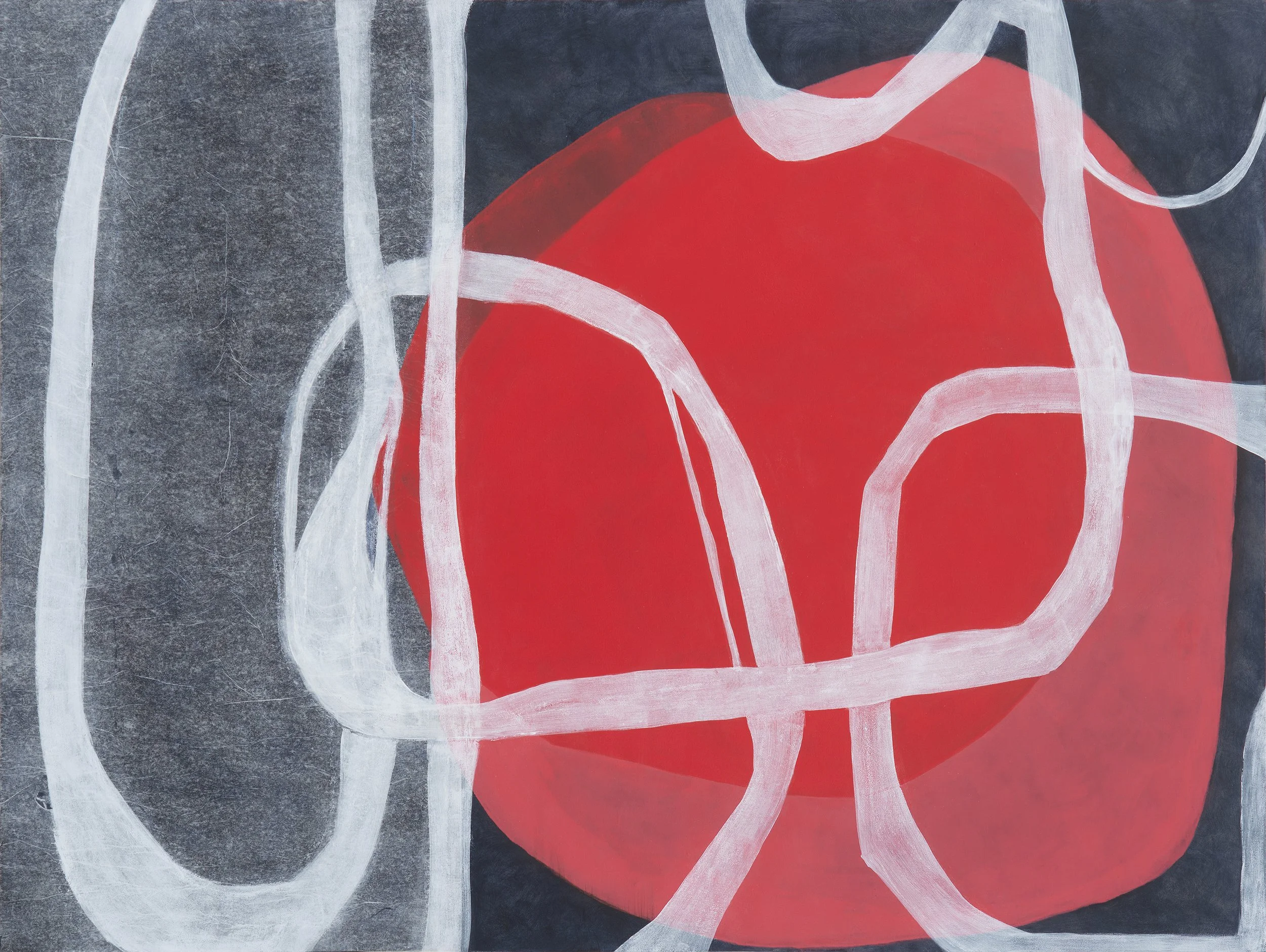 Life is Brilliant, a mixed-media painting by Bay Area artist Cathryn Lynea featuring layered abstraction and figuration that explores resilience, joy, and personal transformation.